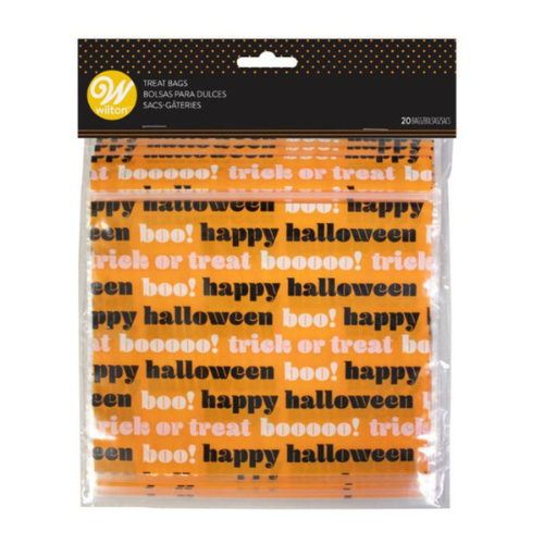 Ensemble de 20 sacs à friandises réutilisables Happy Halloween - Wilton
