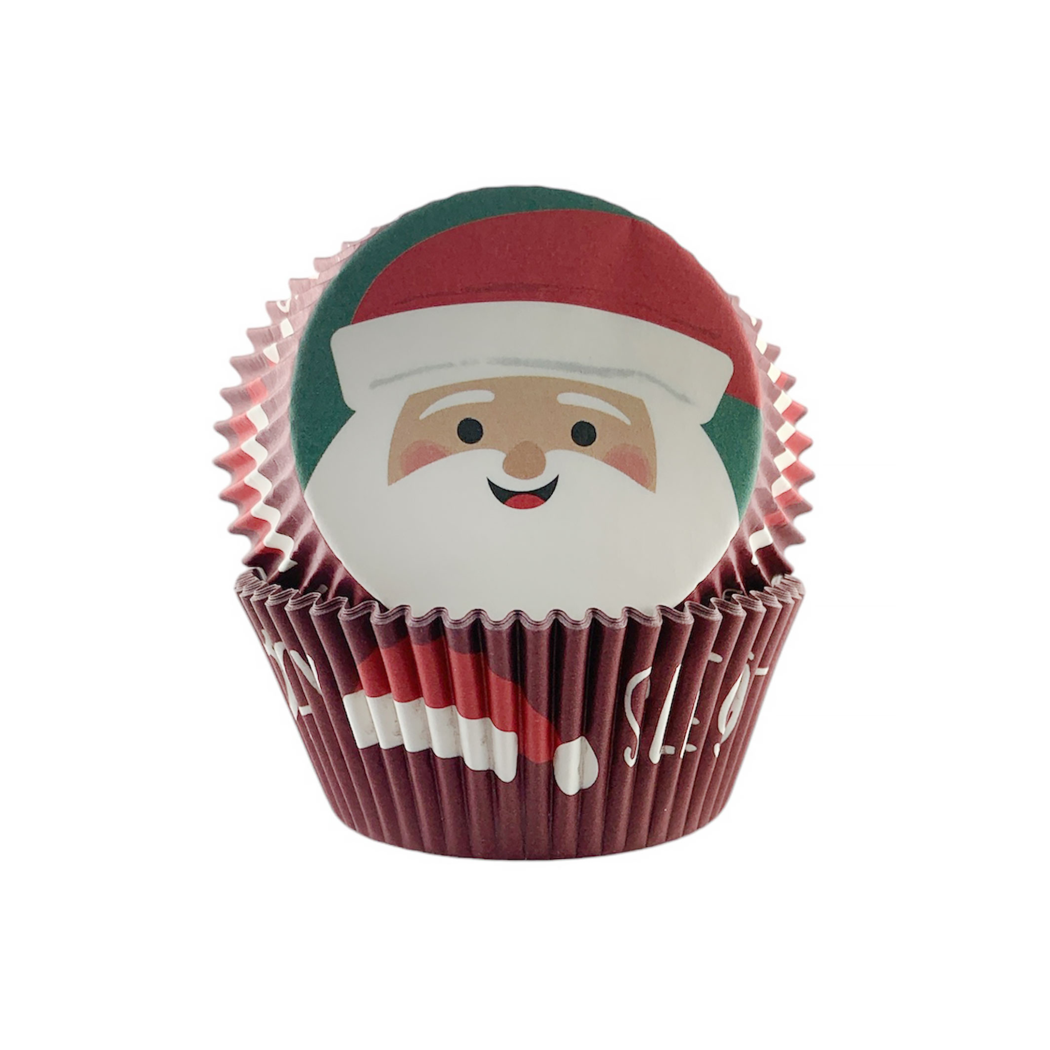 Ensemble de 24 caissettes de cuisson Traîneau du Père Noël - Wilton