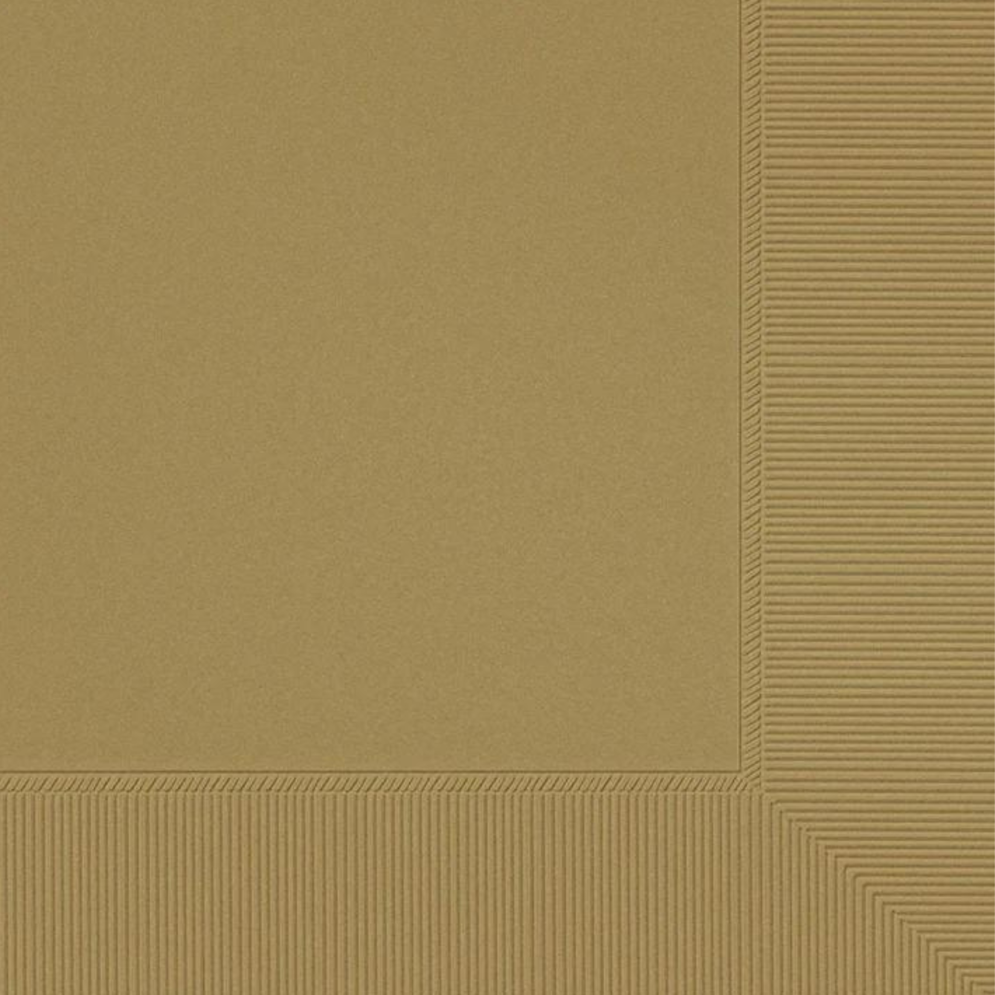 Ensemble de 40 serviettes de table en papier Or