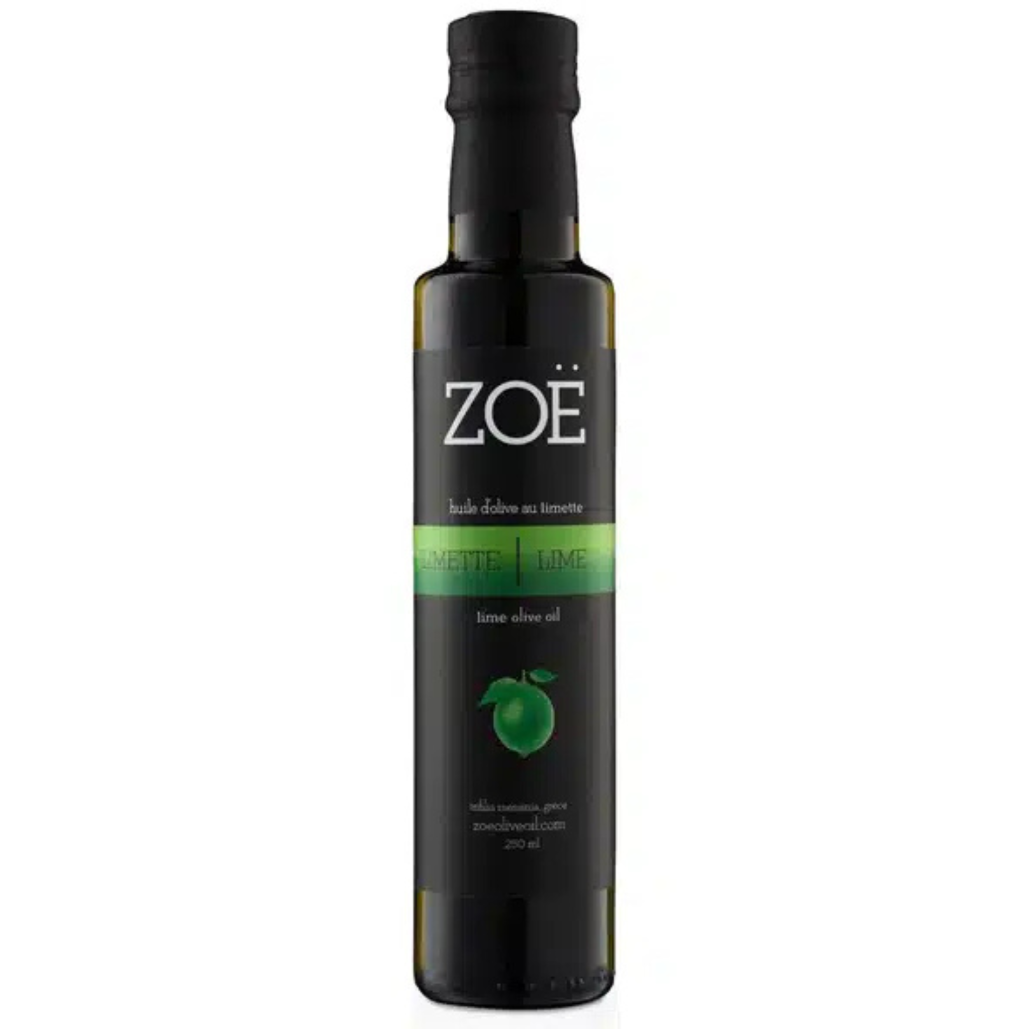 Huile d’olive infusée à la lime 250 ml - Zoë