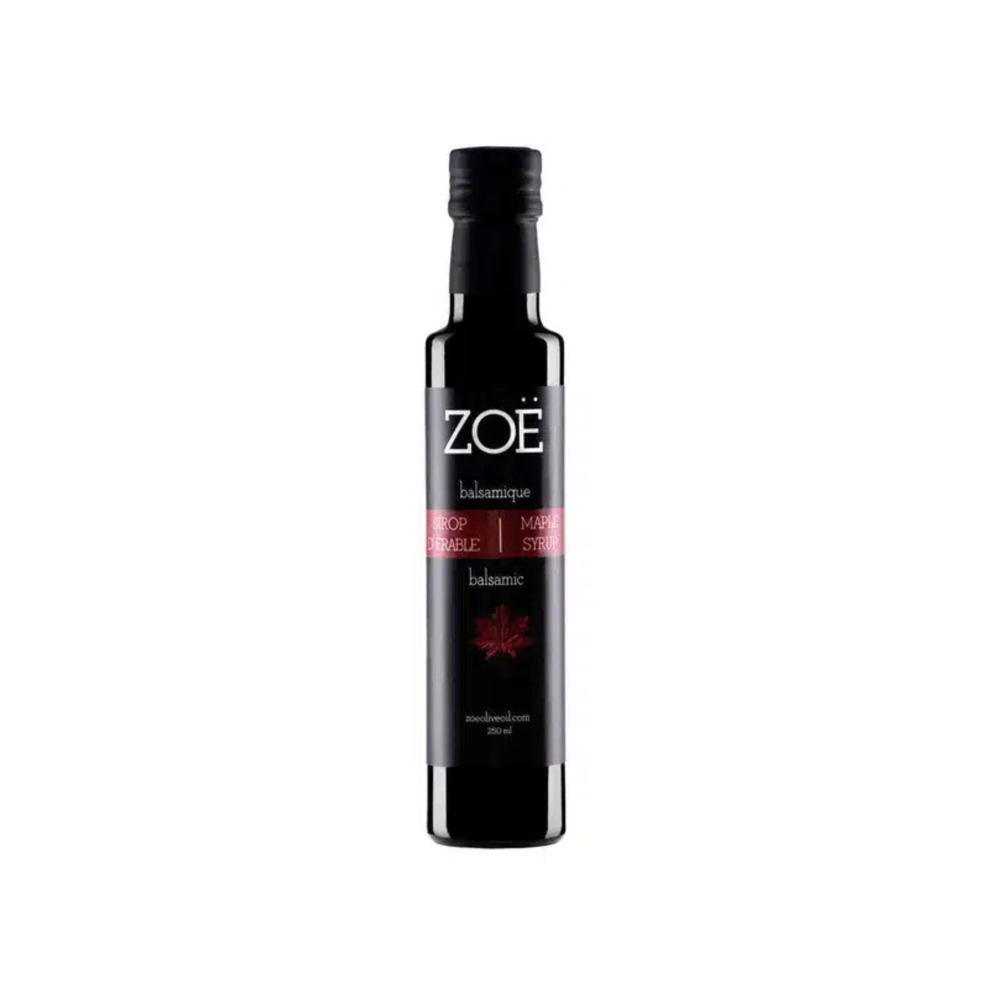 Vinaigre balsamique blanc infusé à l'érable 250ml - Zoë