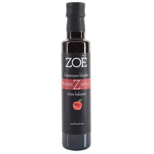 Vinaigre balsamique blanc infusé à la pomme 100 ml - Zoë