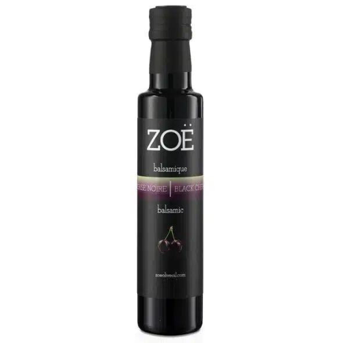 Vinaigre balsamique noir infusé à la cerise 100 ml - Zoë