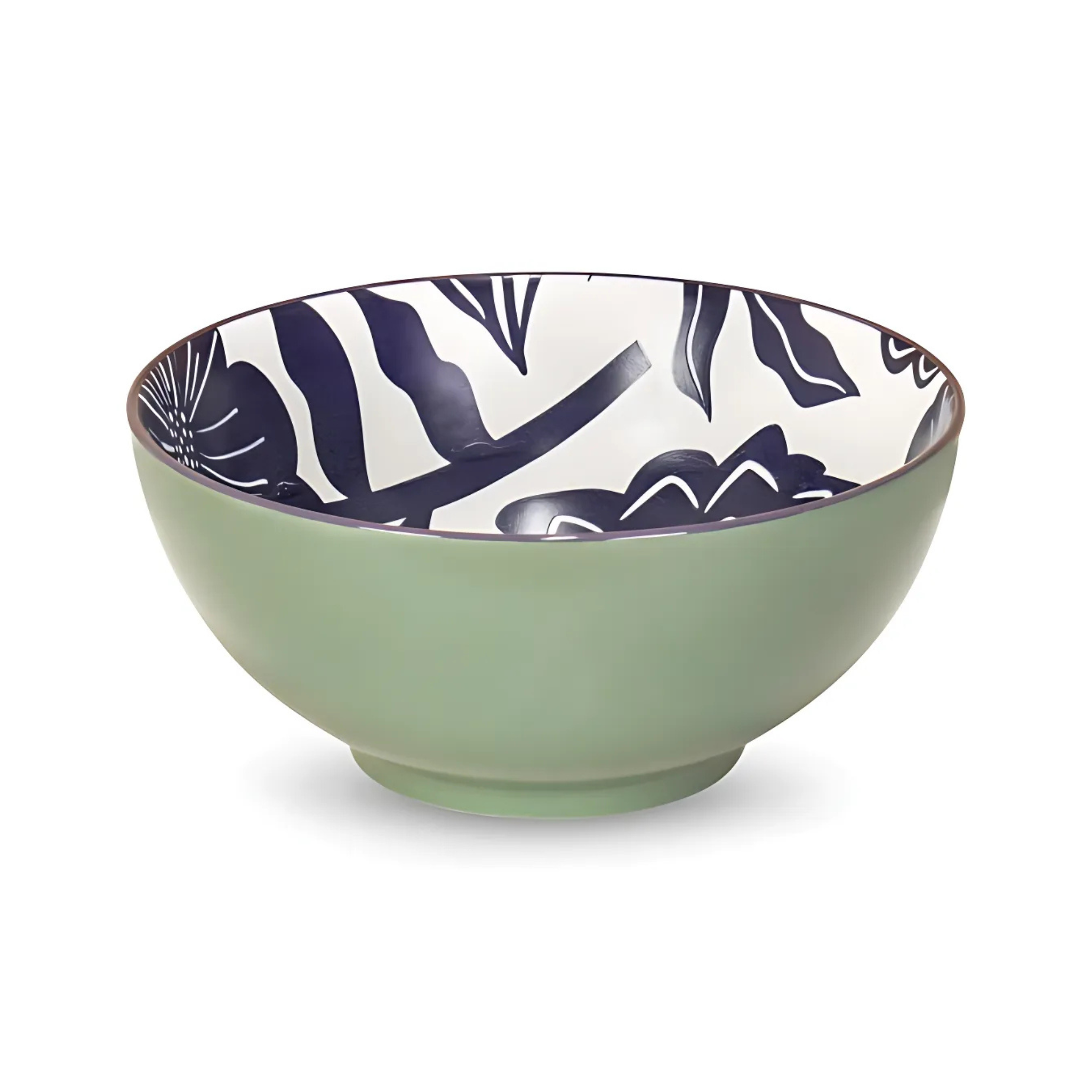 Green porcelain bowl 20 cm