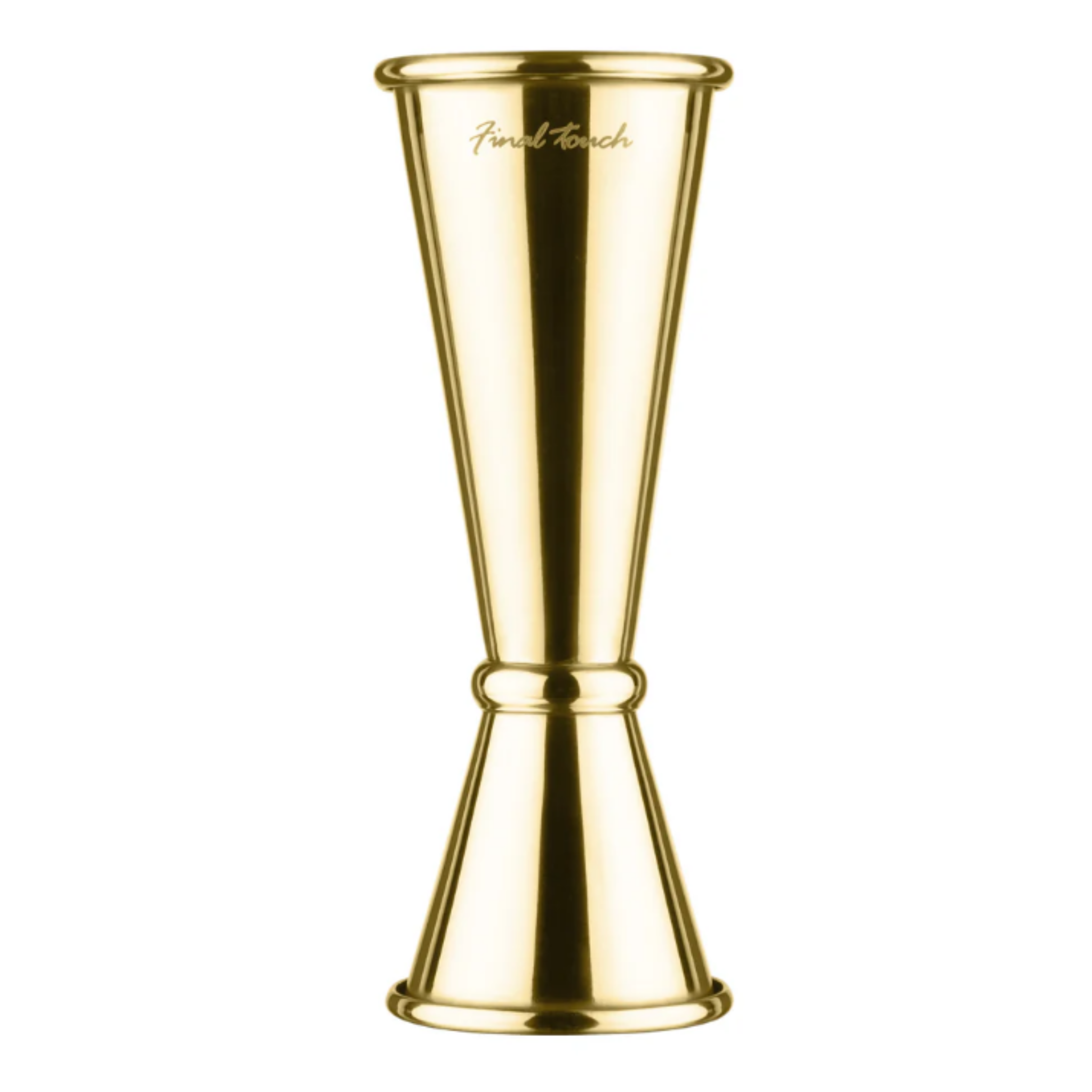 Double doseur plaqué laiton - Final Touch