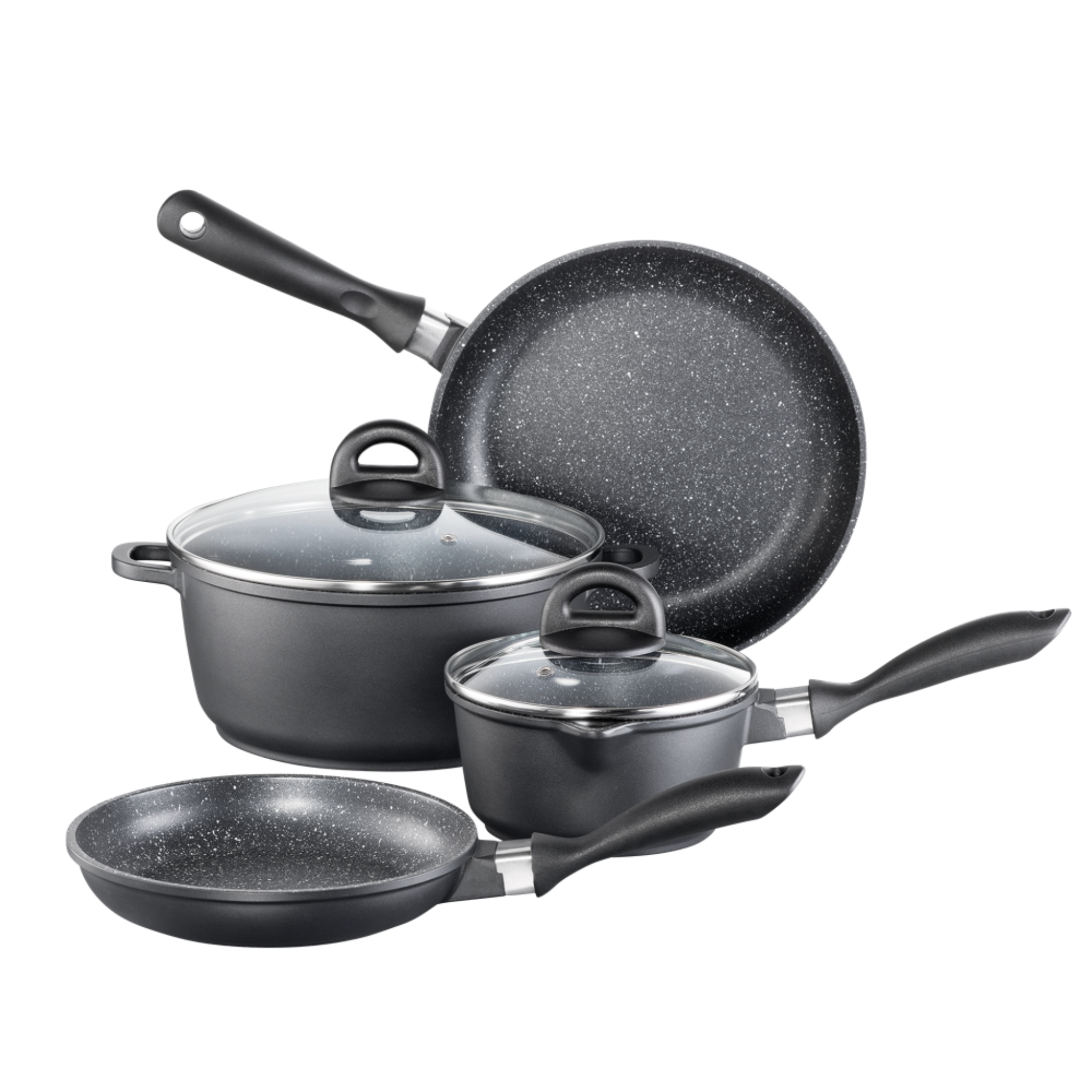 Batterie de cuisine 6 pièces STONE - Cuisine::pro®