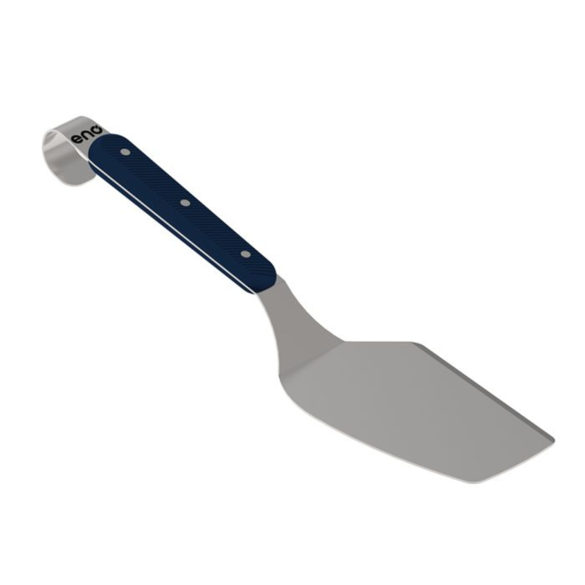 Spatule coupante coudée en inox Bleu Marine - ENO
