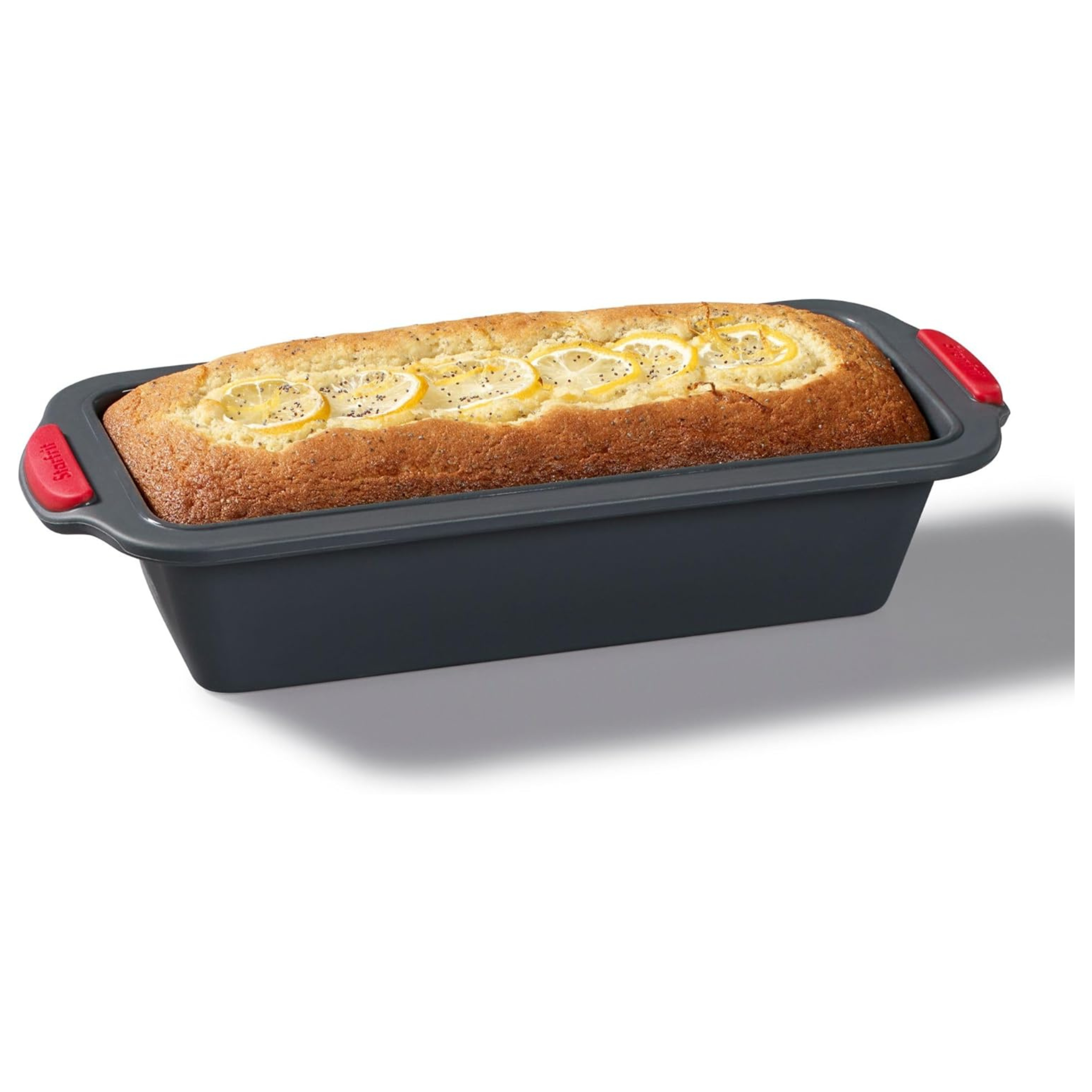 Starfrit 9.5 x 4" (24 x 10 cm) Silicone Bread Pan with Integrated Metal Frame