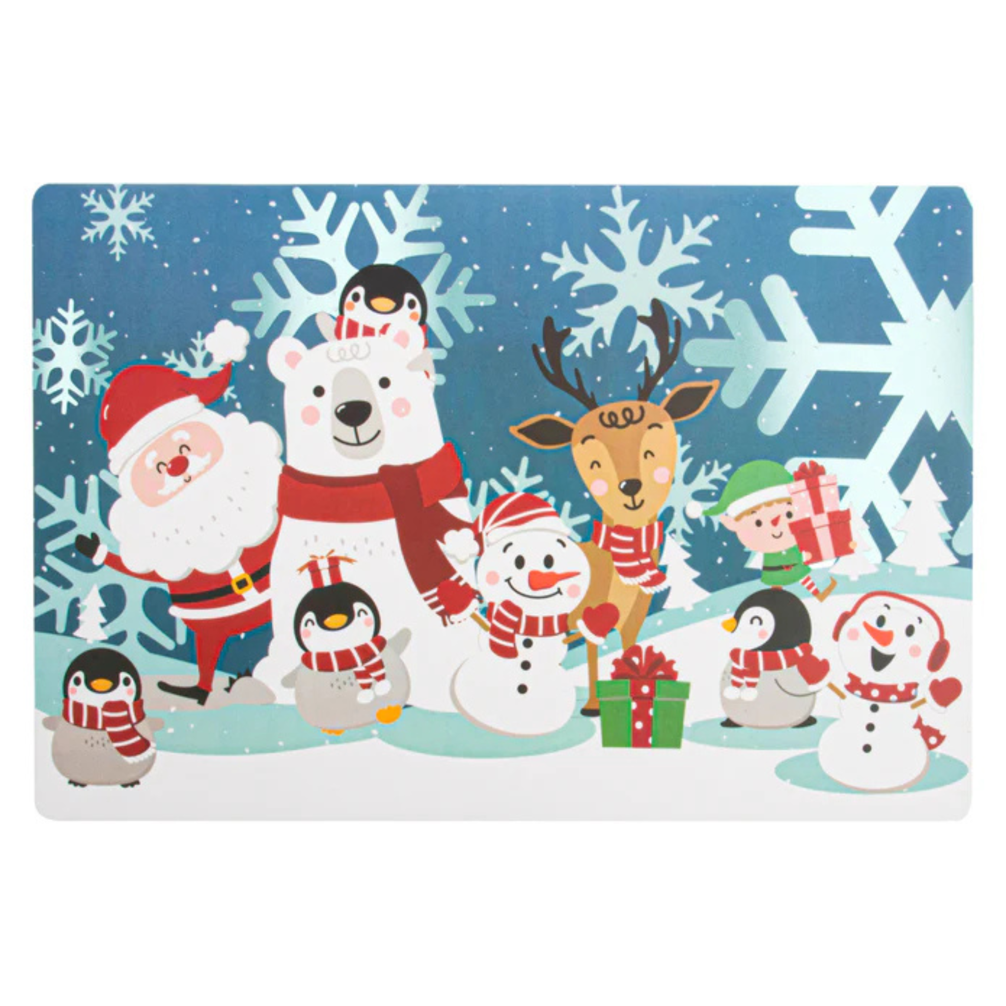 Napperon scène de Noël