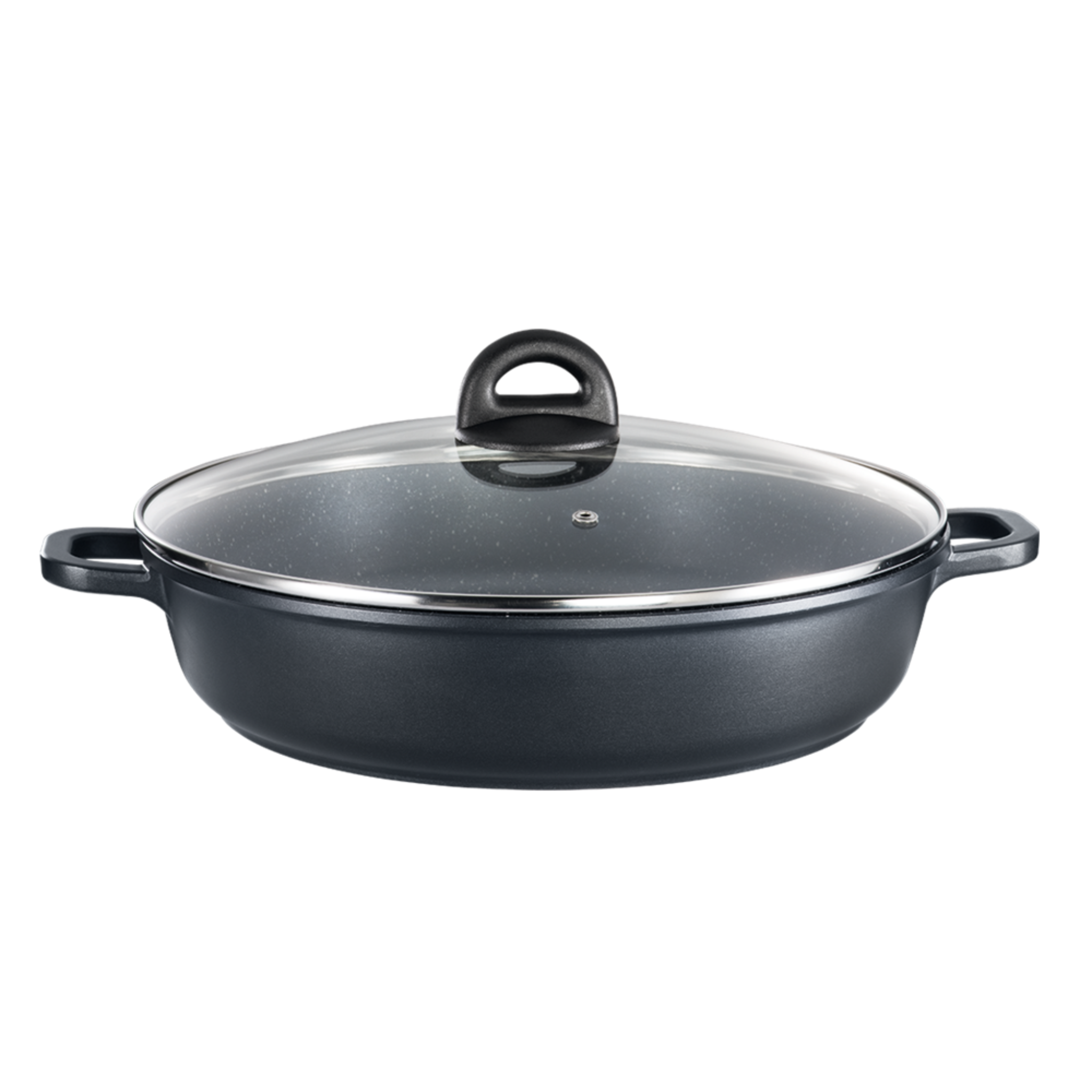 Poêle à sauter avec couvercle 12.5" STONE - Cuisine::pro®