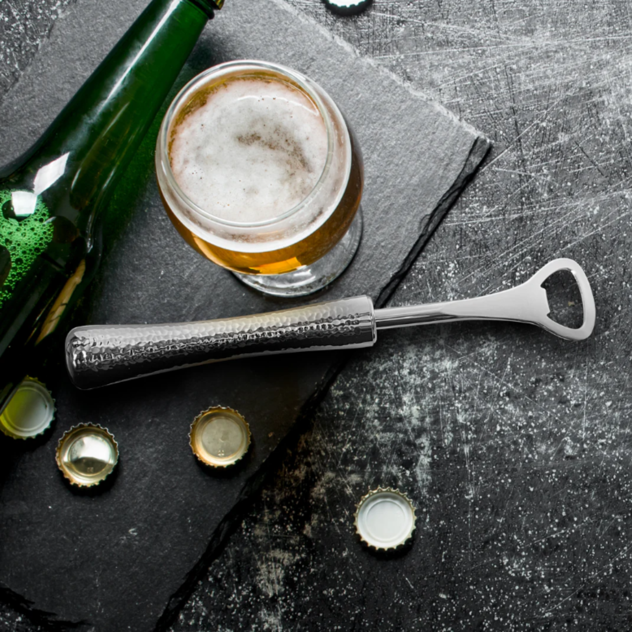 Ensemble d’accessoires à cocktail avec manches en acier inox 5 pièces