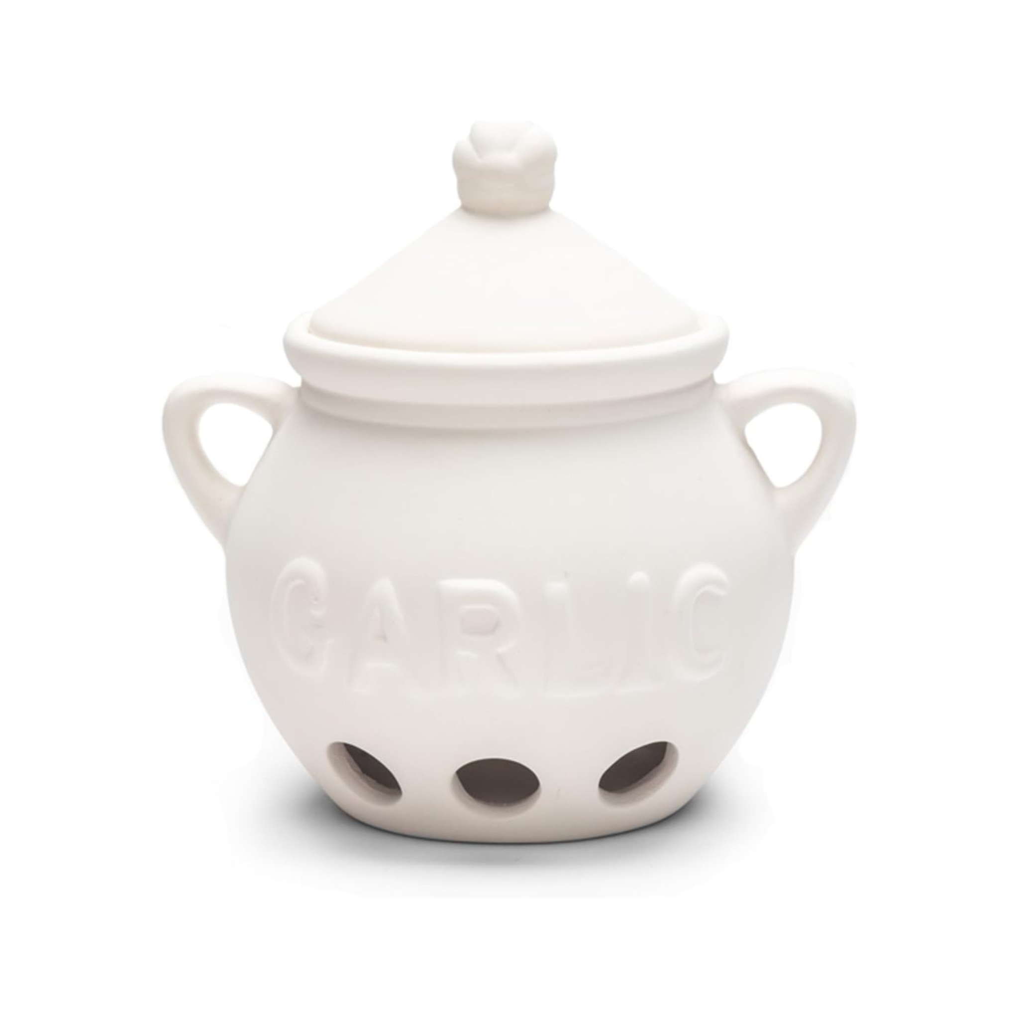 Pot à ail en céramique Blanche - Fox Run