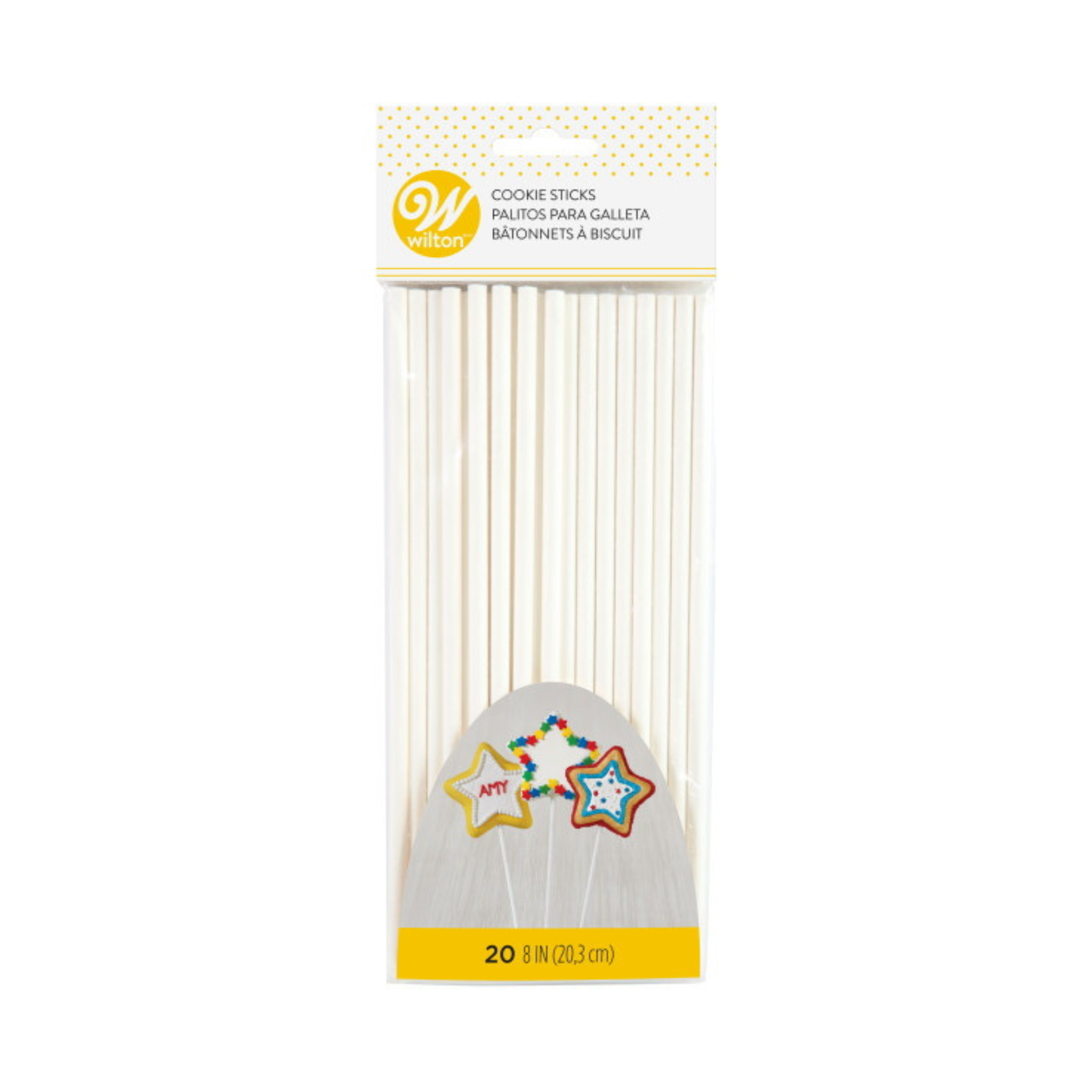 Ensemble de 20 bâtonnets pour biscuits 8 po - Wilton
