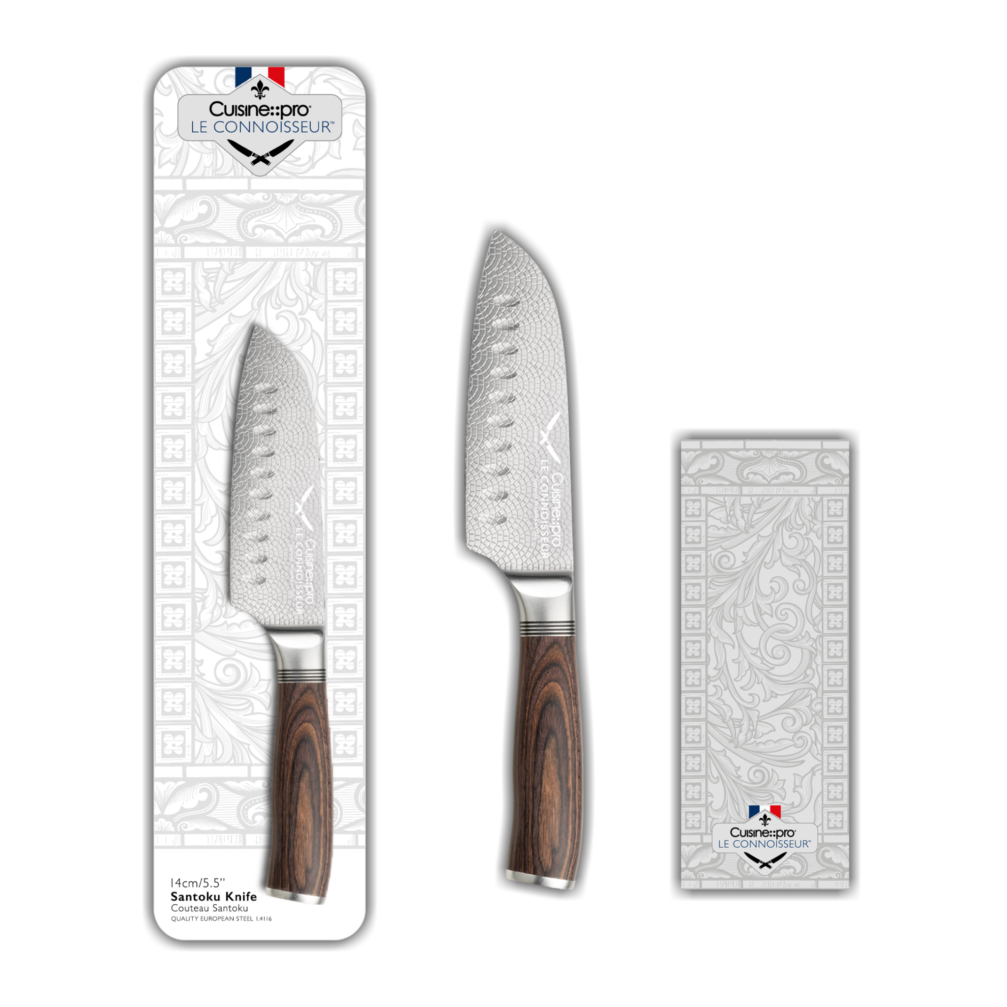 Couteau Santoku LE CONNOISSEUR™ 14 cm – Cuisine::pro® Cuisine::pro®