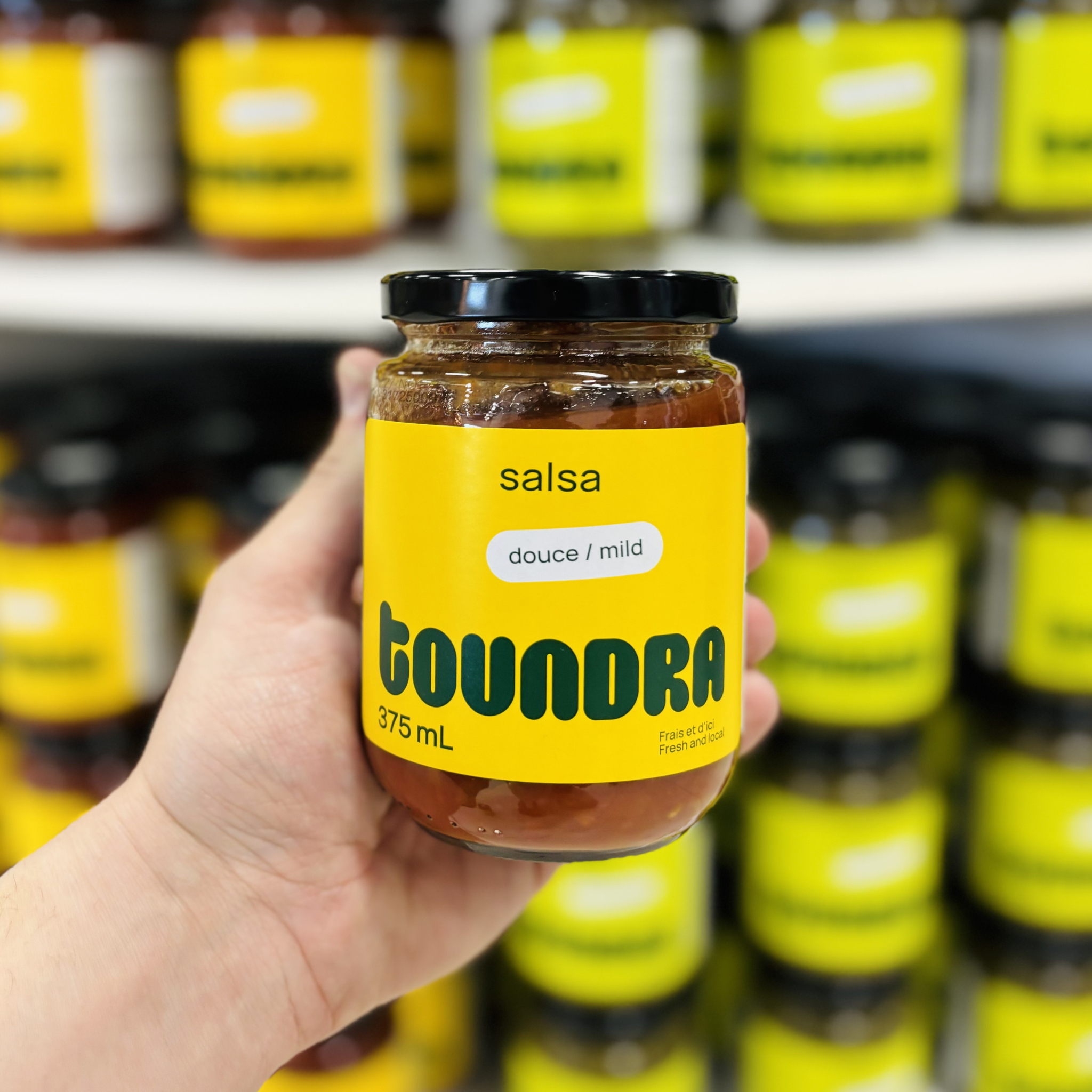 salsa douce bouteille complète sans OGM