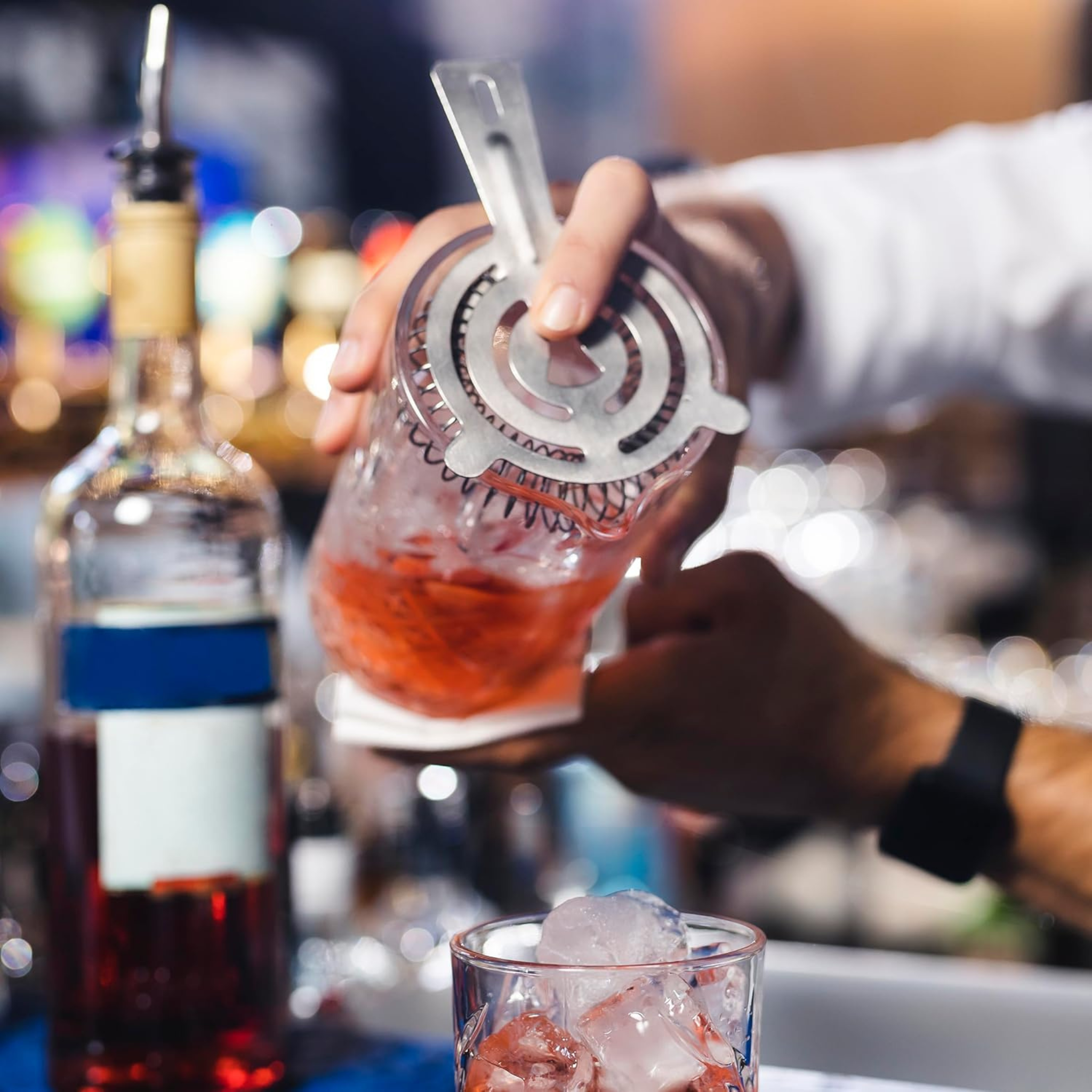 Passoire à cocktail Hawthorne en acier inoxydable – Oggi