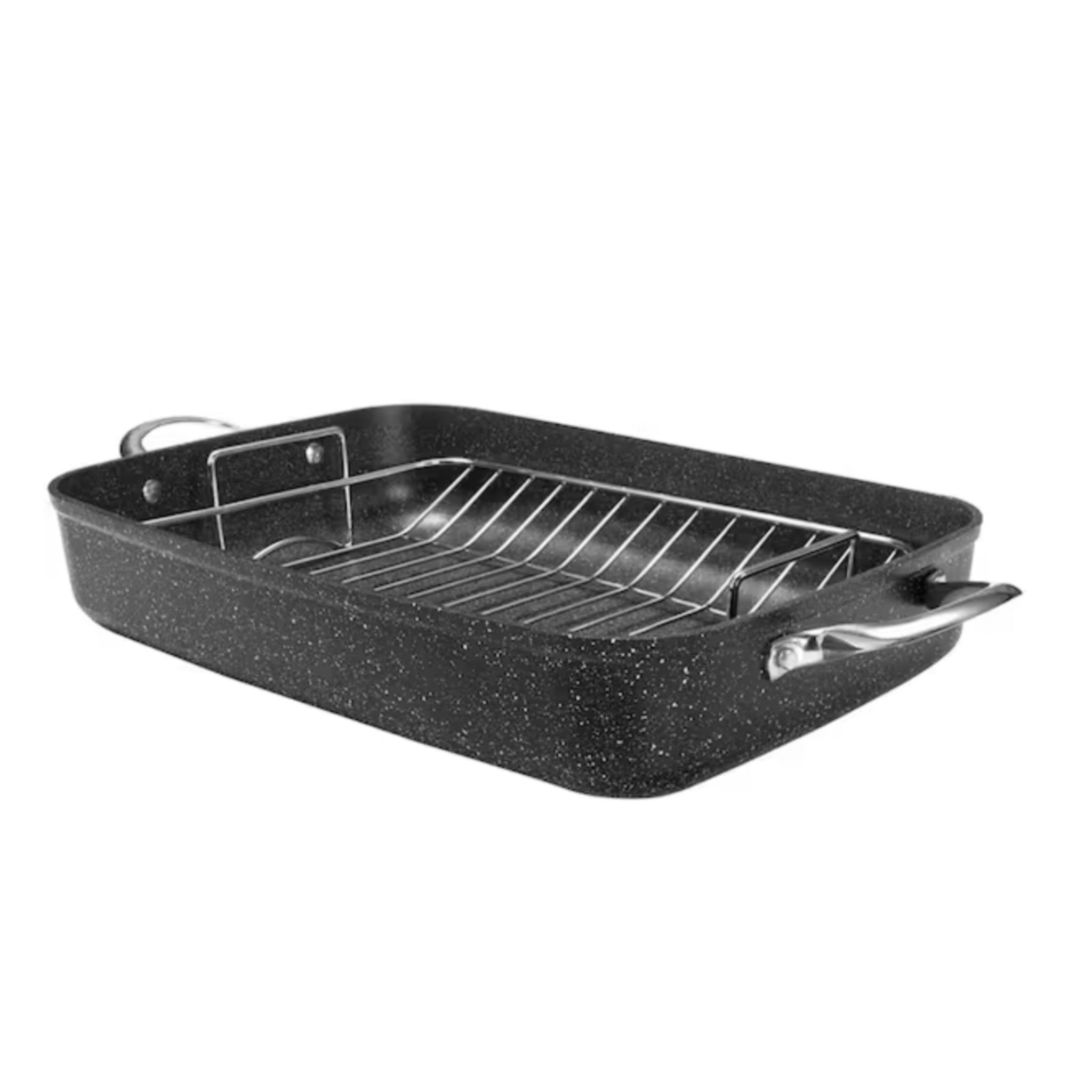 The Rock Black Rotisserie with Rack - Starfrit