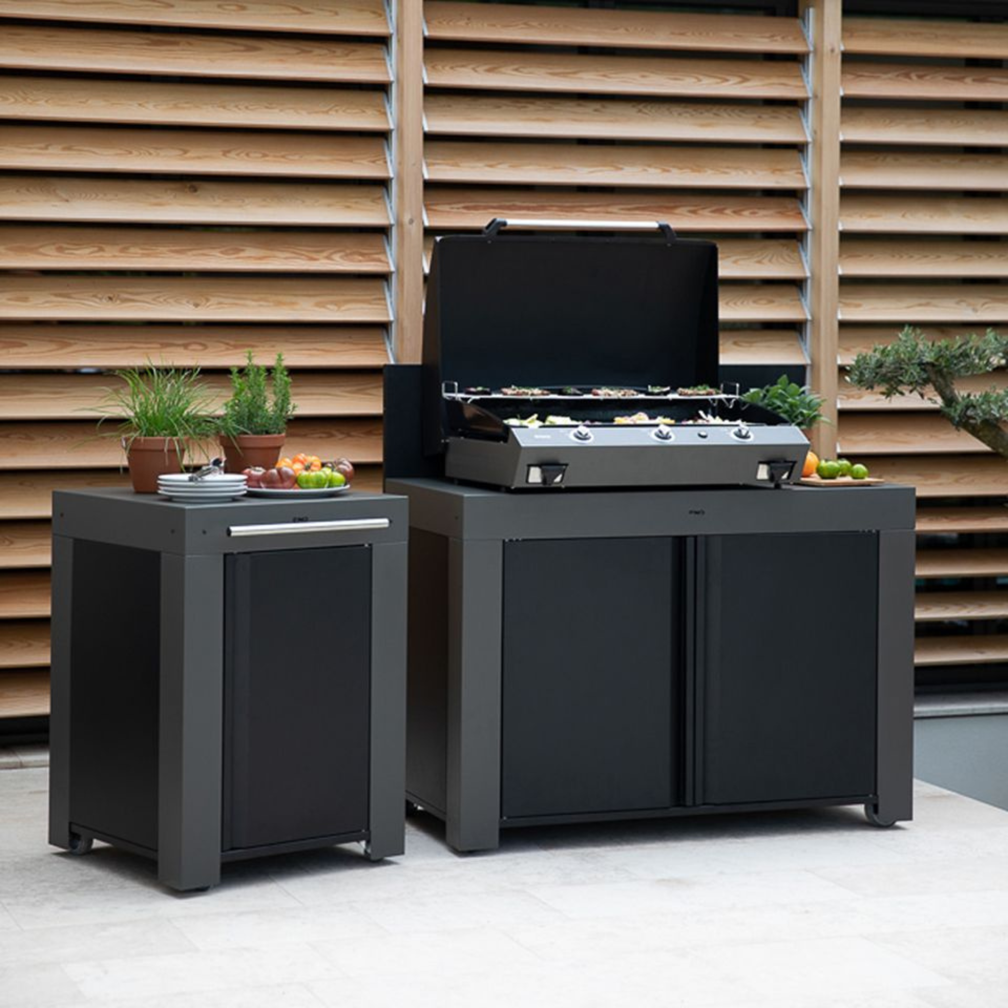 Ensemble de fermeture pour meuble Felix pour Plancha - ENO