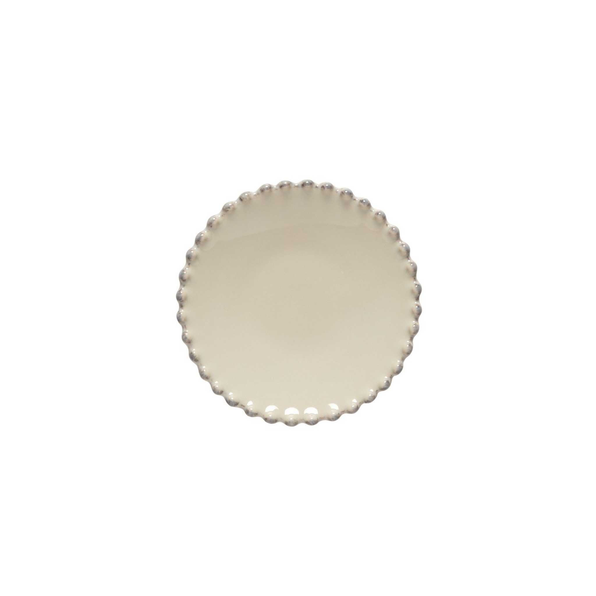 Mini assiette à hors-d'œuvre en grès Pearl crème 12,7 cm – Costa Nova