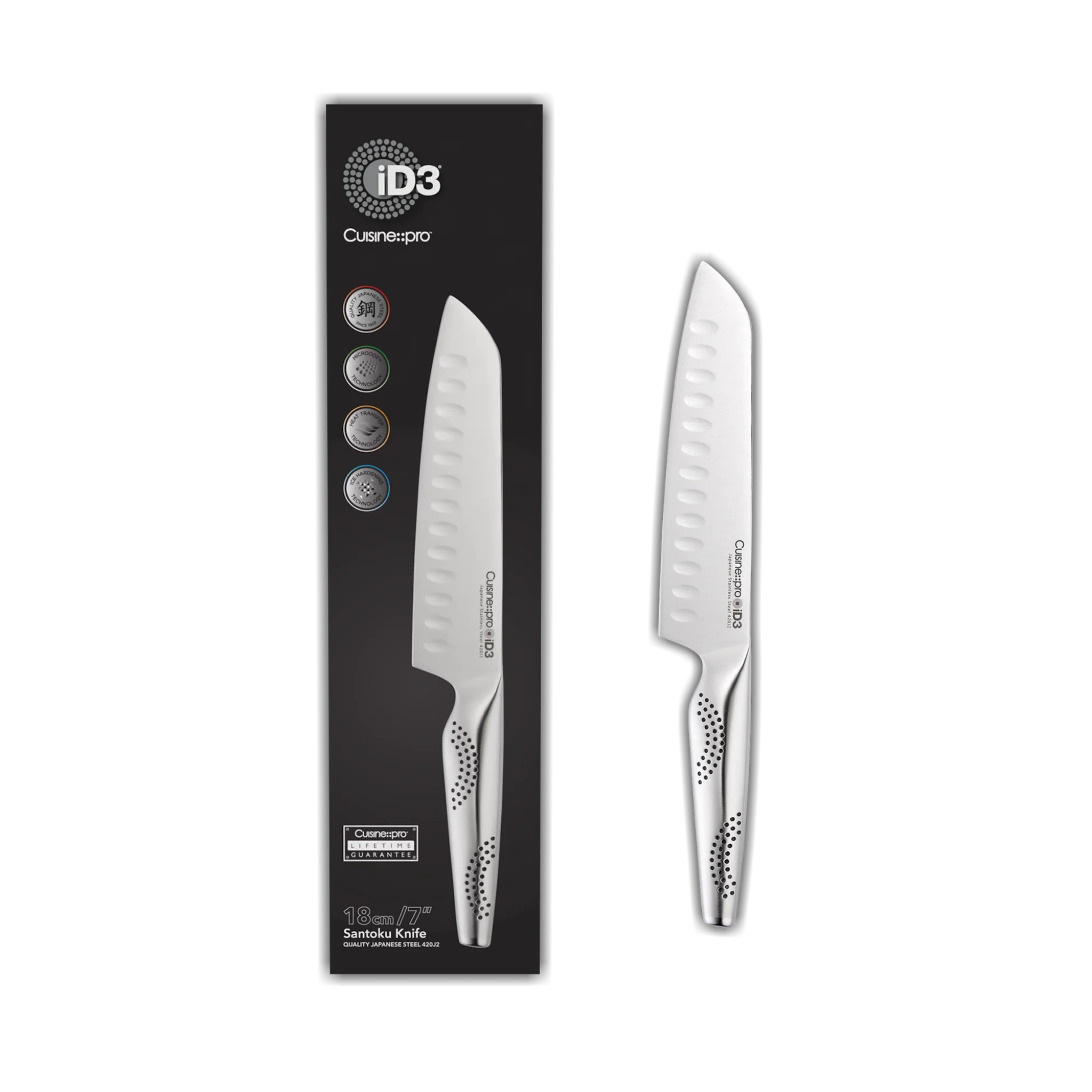 Couteau Santoku iD3® 18 cm – Cuisine::pro®