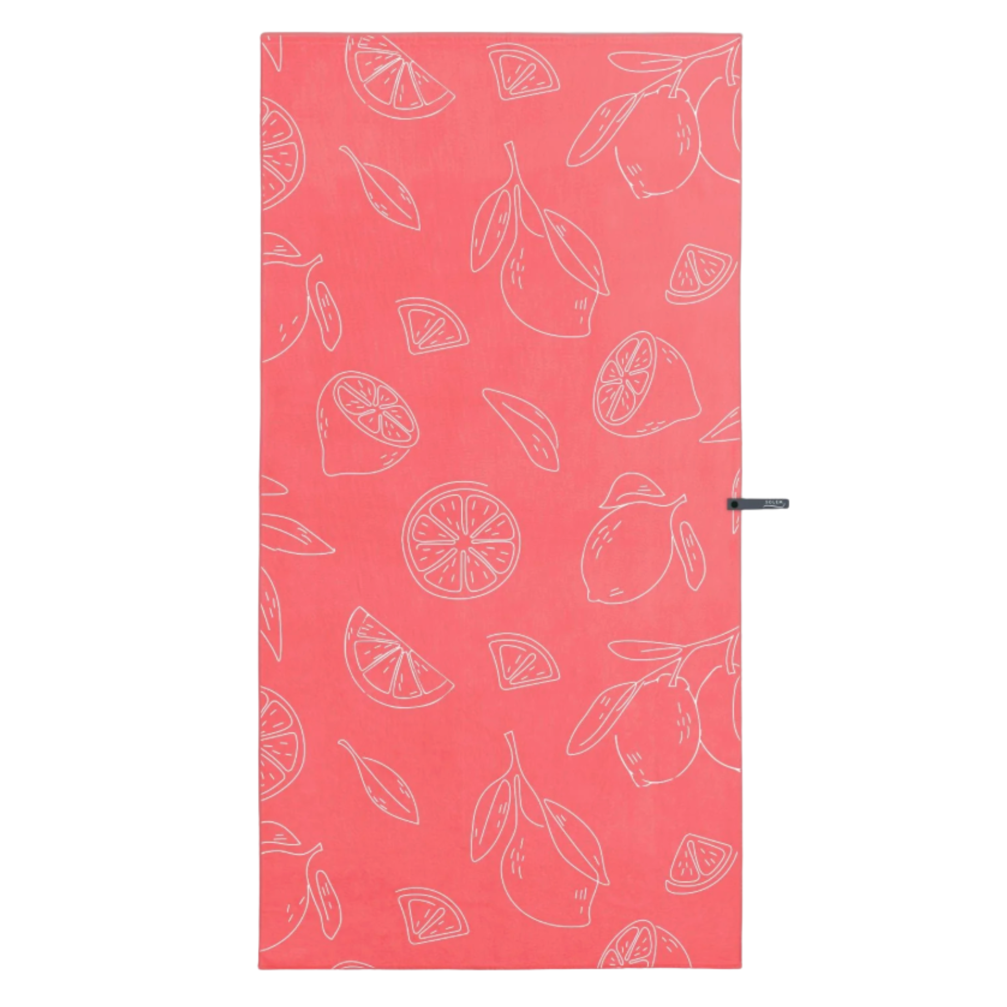 Serviette de plage XL Rose Citron - Solem