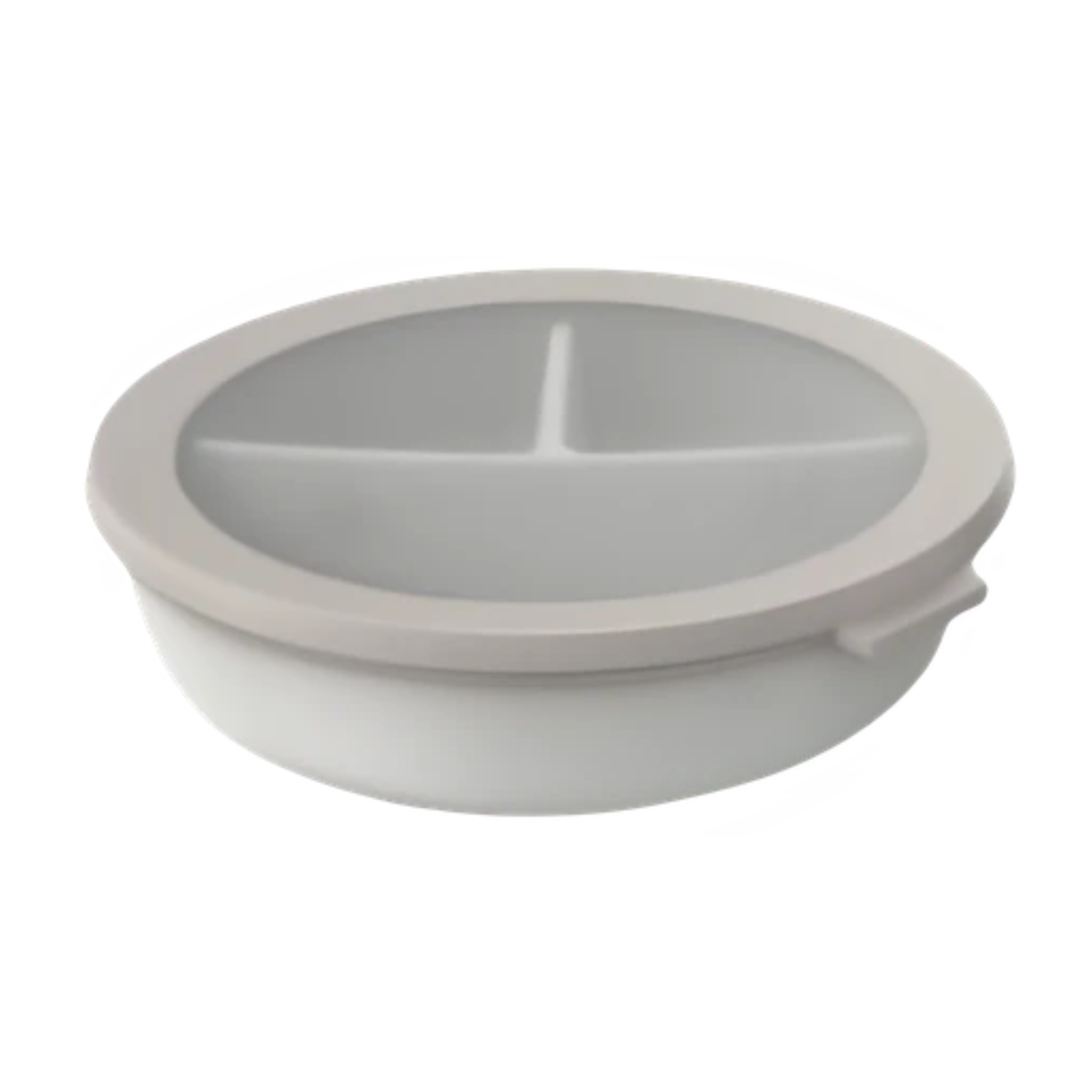 Bol bento à 3 compartiments Cirqula blanc - Mepal