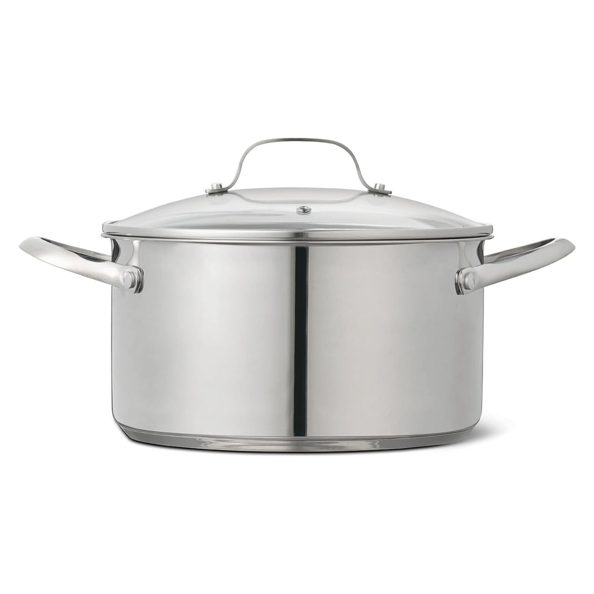 Stainless steel pot with lid 5.5 L – Starfrit