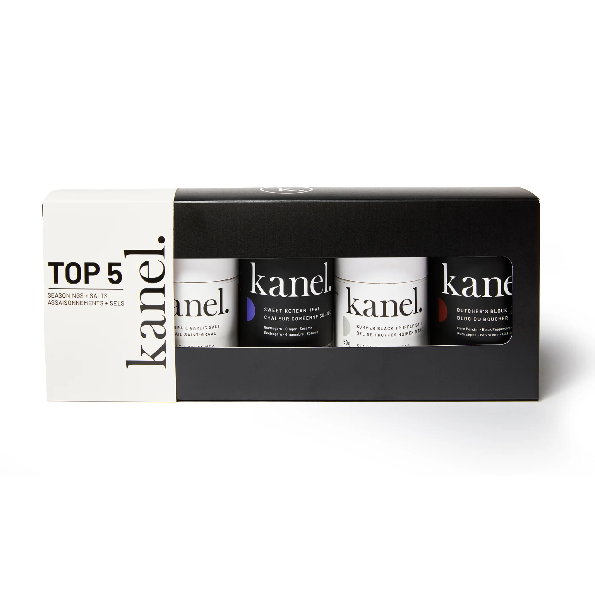 Kanel Top 5 Seasonings and Salts Discovery Box