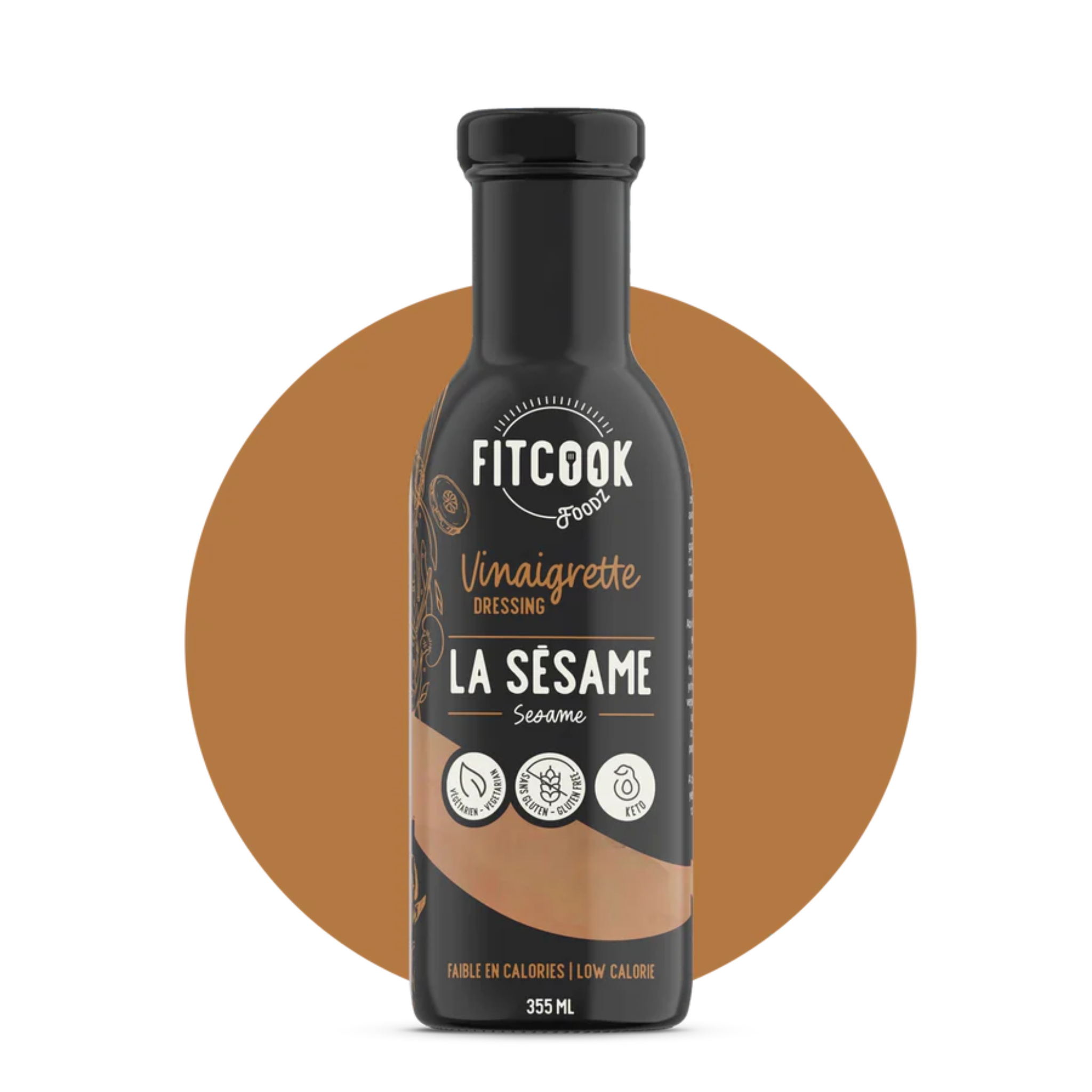 Vinaigrette La Sesame 355ml - Le Fit Cook