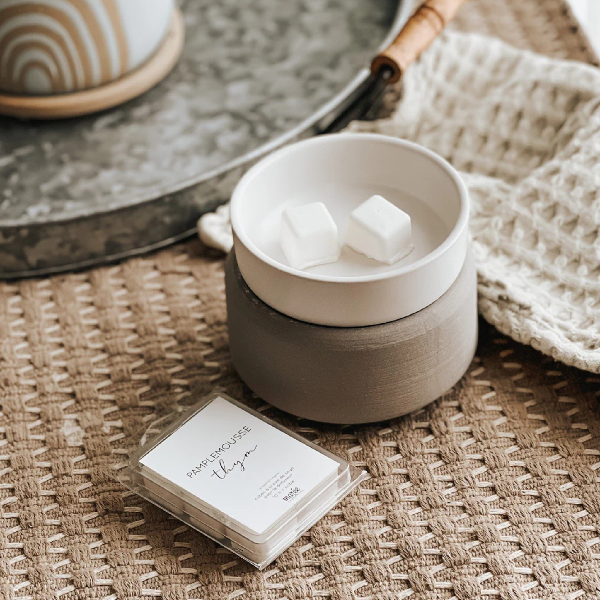 2-in-1 Wax Melt Diffuser - Marée Candles