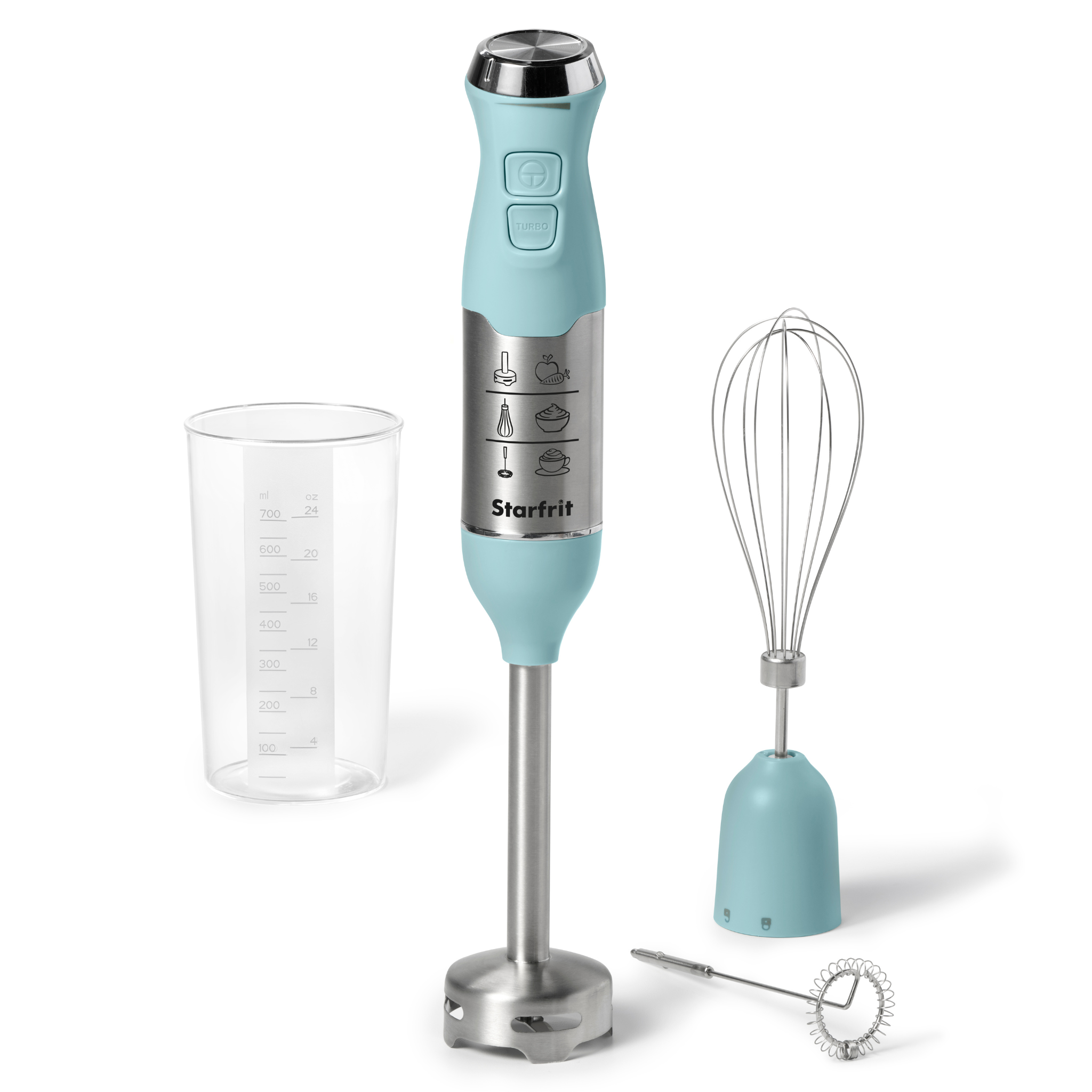Mélangeur à main 3-en-1 bleu - Starfrit