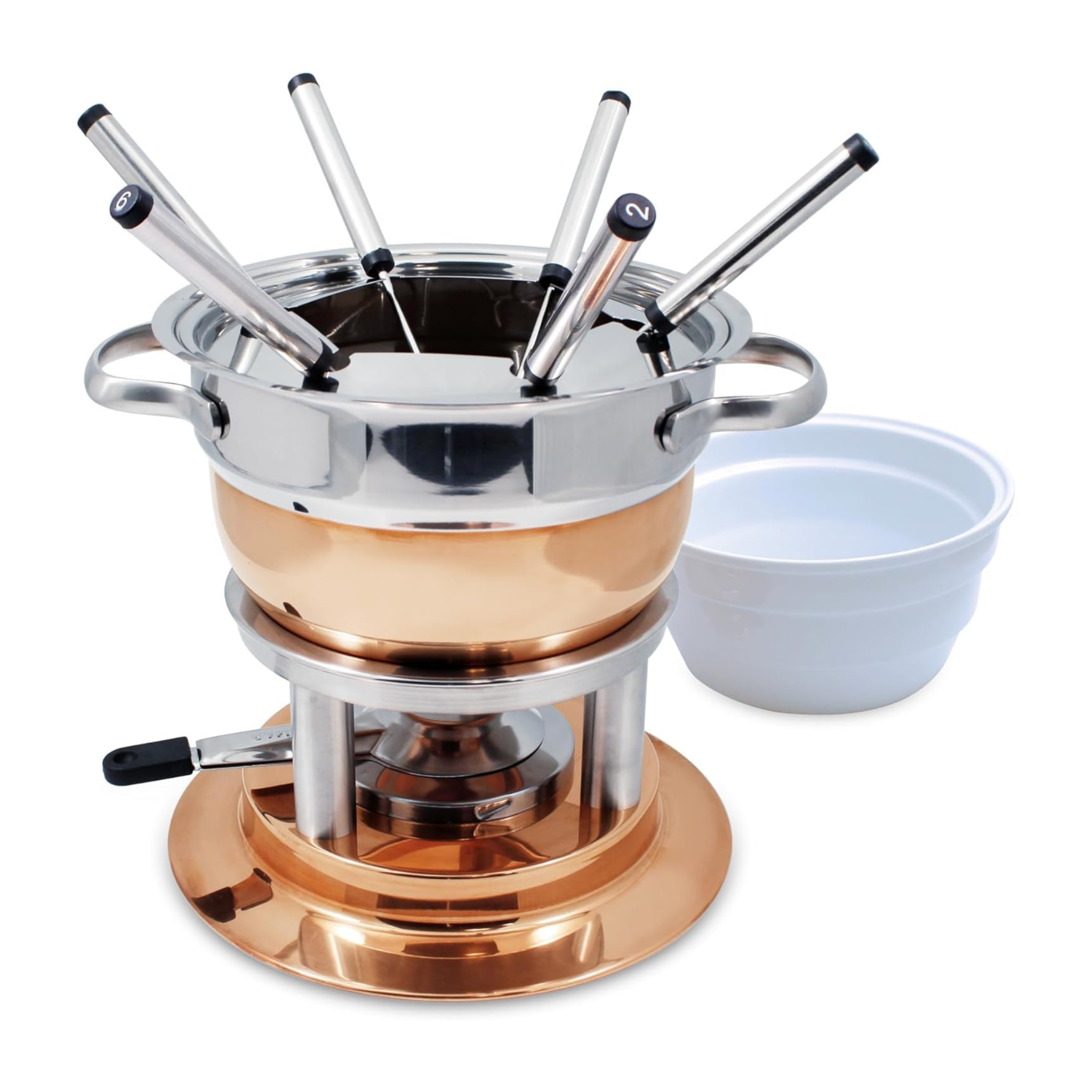 Ensemble à fondue en cuivre Lausanne - Swissmar