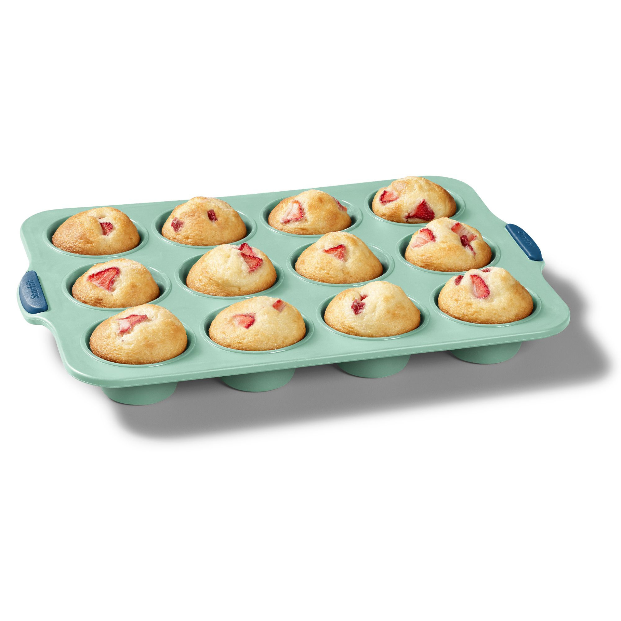 Moule à 12 muffins en silicone Sauge - Starfrit