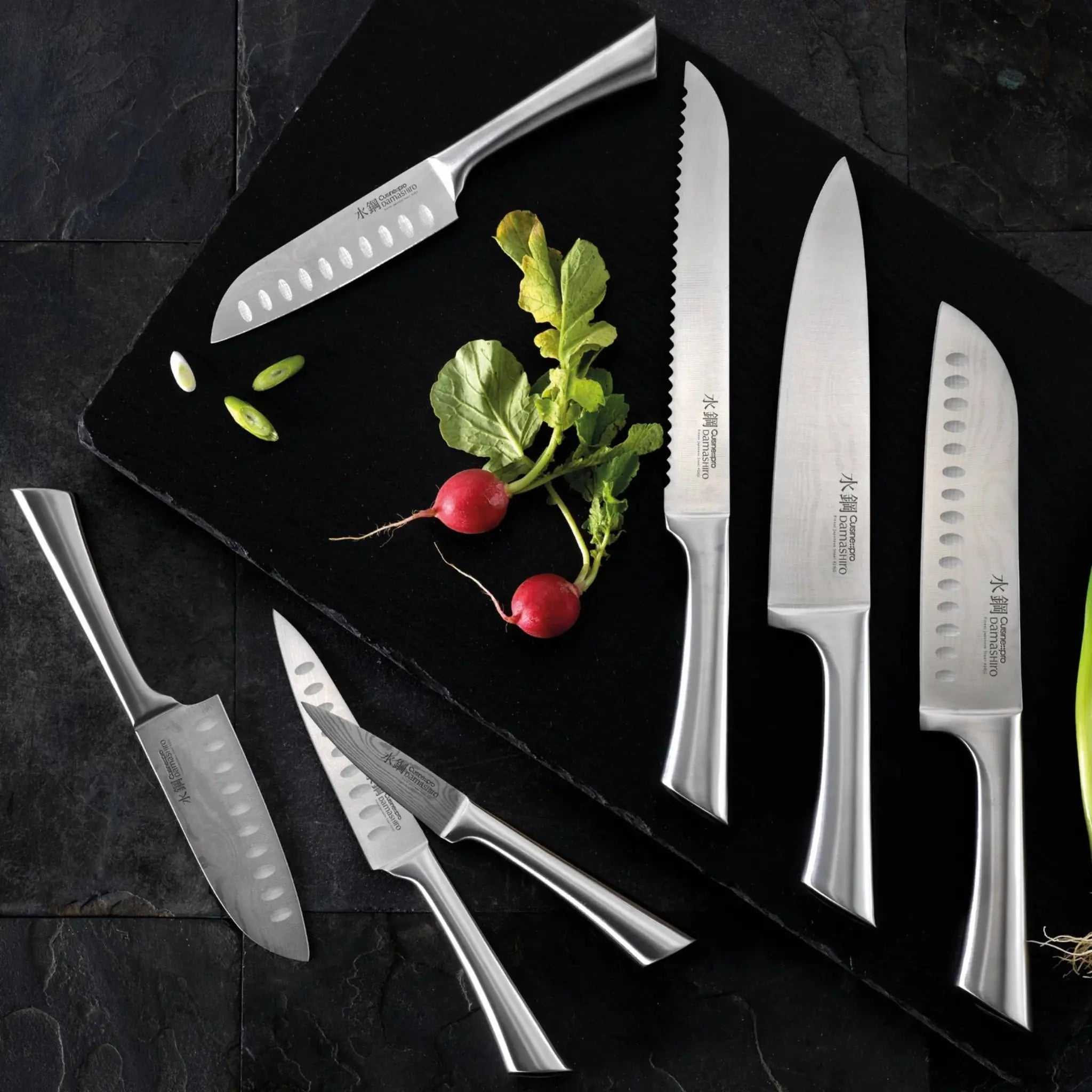 Couteau Santoku Try Me Damashiro® 12,5 cm - Cuisine::pro® Cuisine::pro®