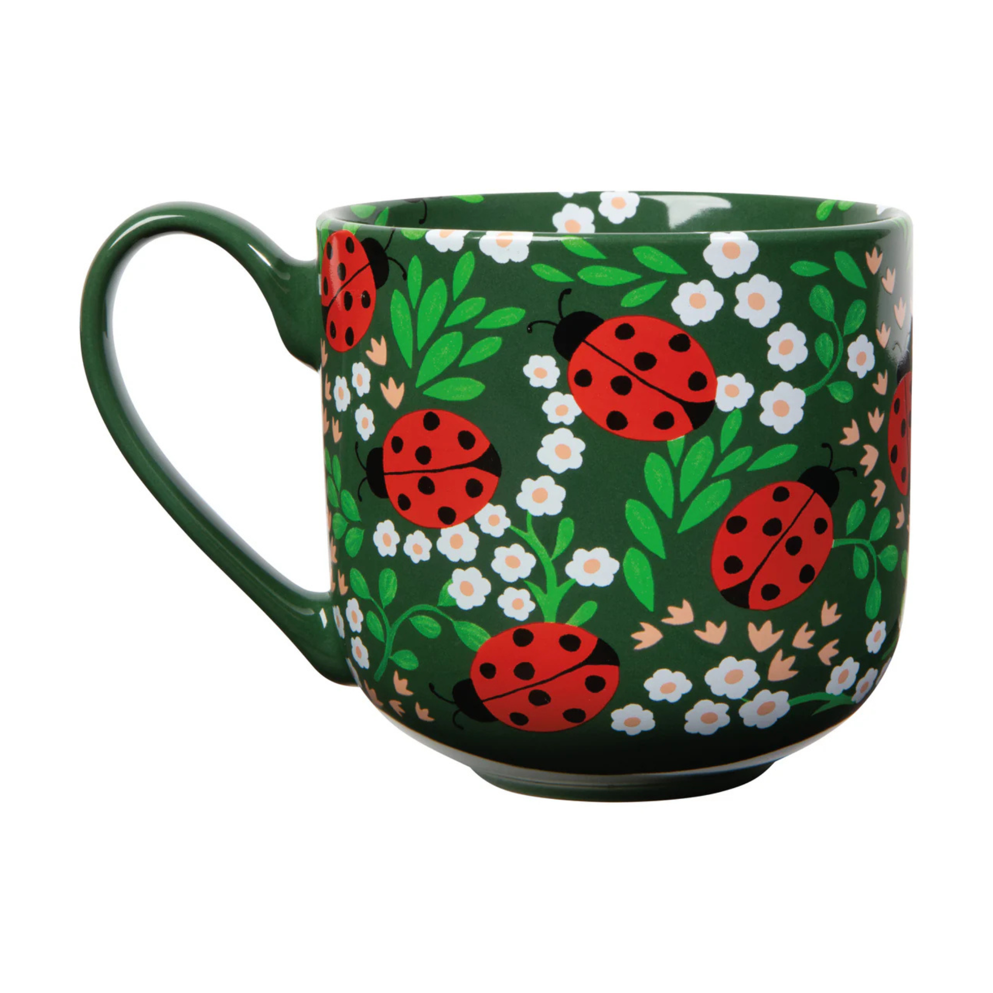 Tasse en grès motif coccinelles 502 ml - Danica
