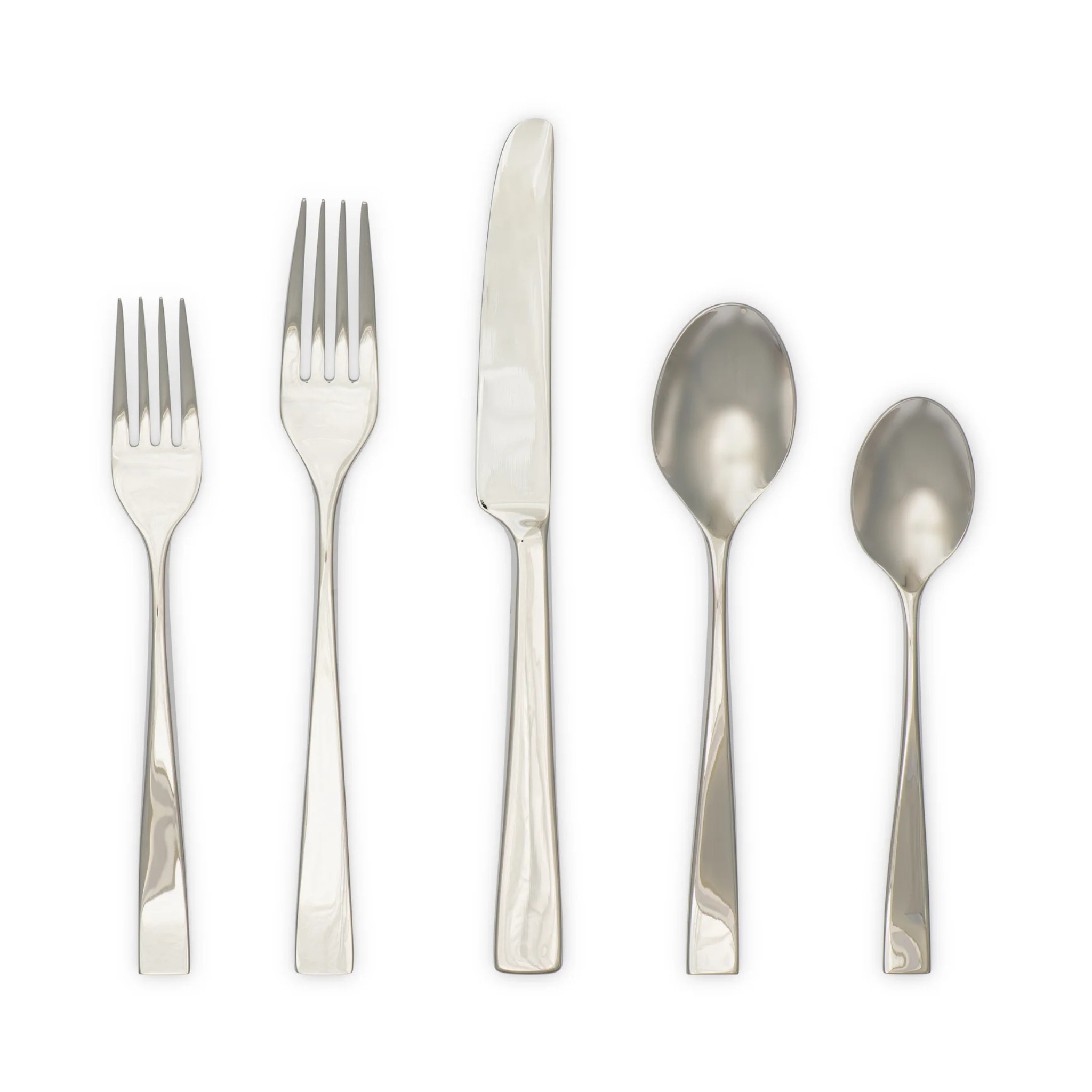 ensemble d’ustensiles Concerto Mirror vue complète
