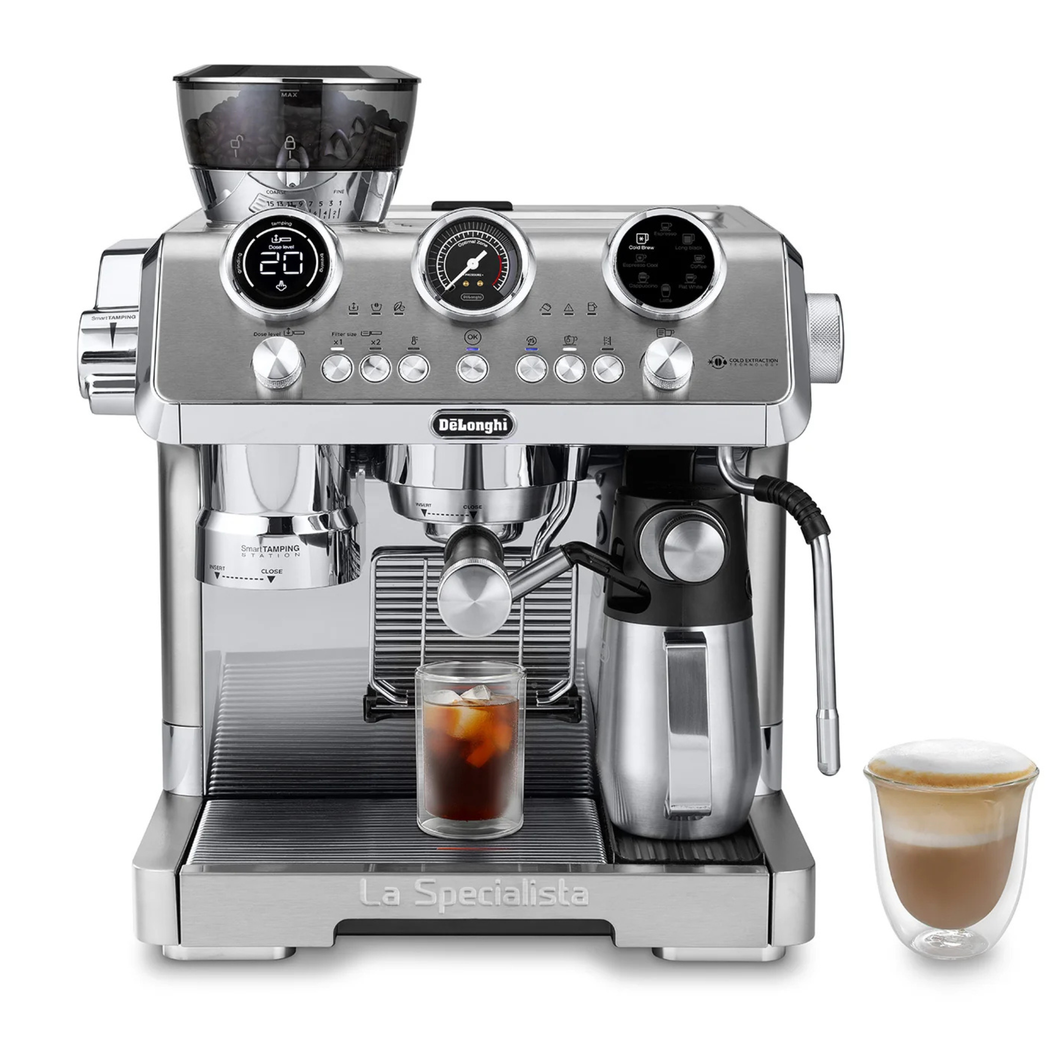 La Specialista Maestro Manual Coffee Machine with Cold Brew - De'Longhi