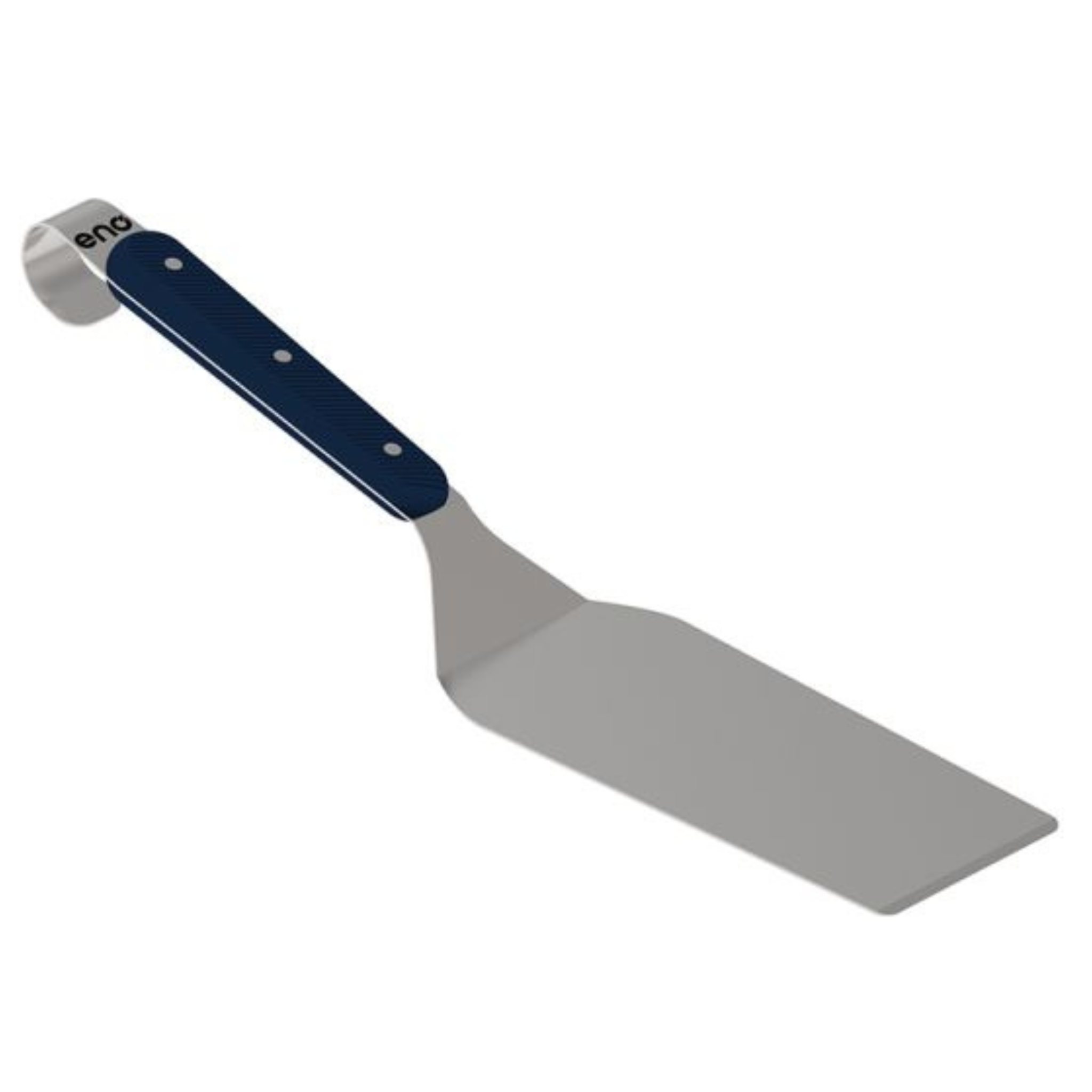 Spatule longue angulée en inox Bleu Marin - ENO