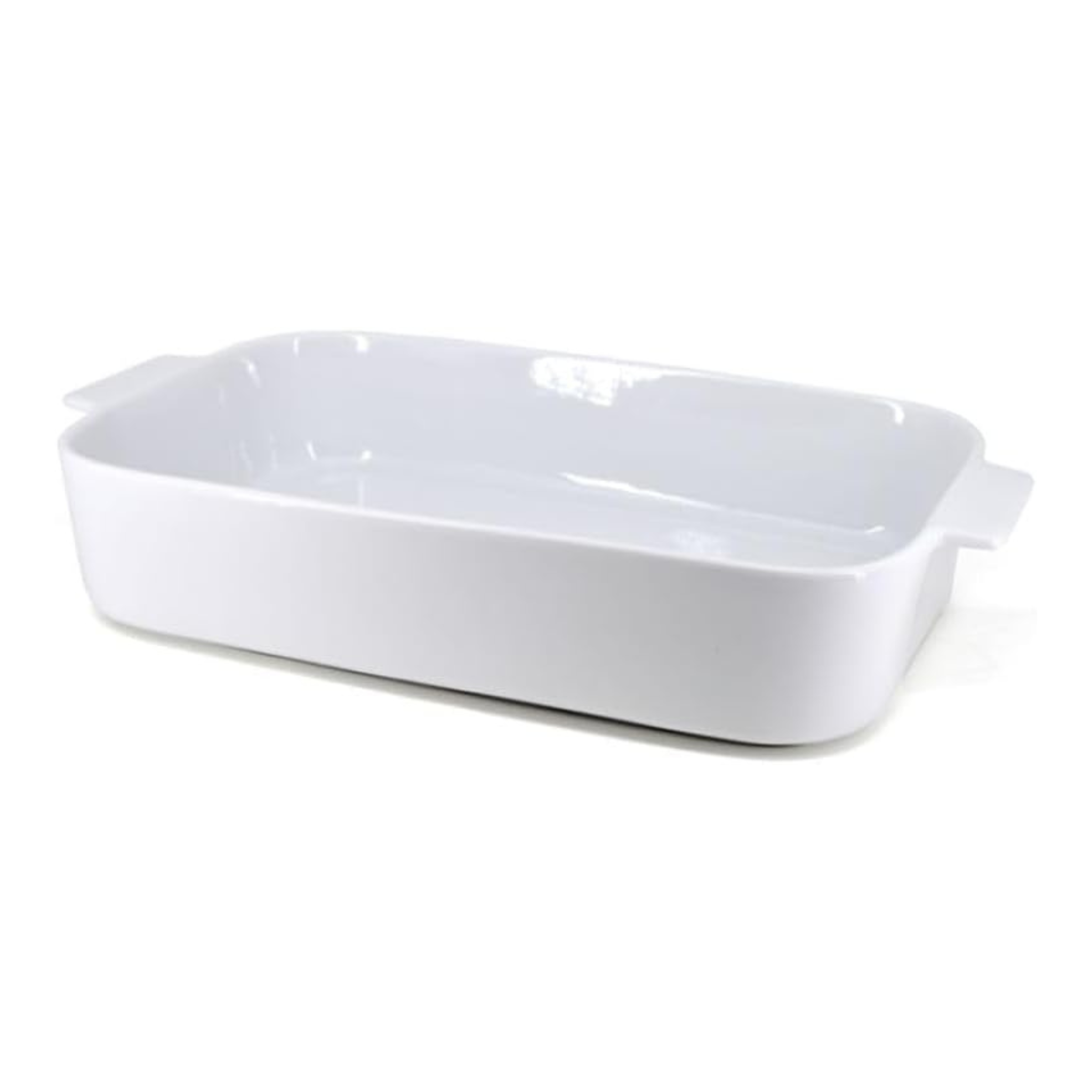 Plat de cuisson profond en porcelaine 41 x 24,5 cm - BIA