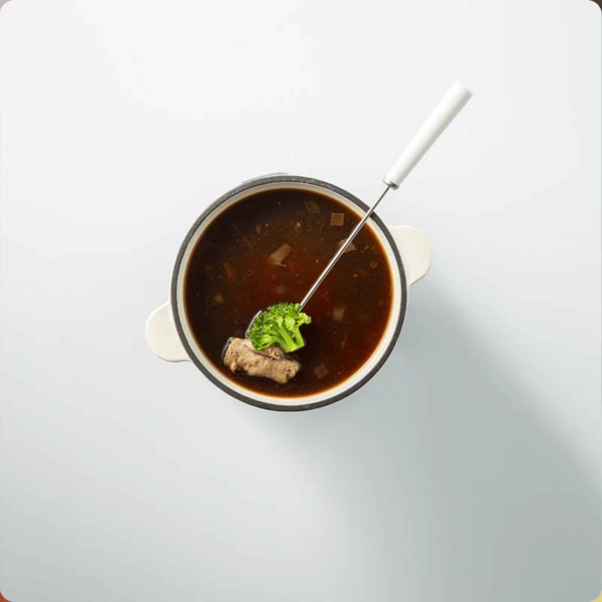 Concentré de bouillon pour fondue chinoise bœuf oignon caramélisé 400 ml Simplement Kosy