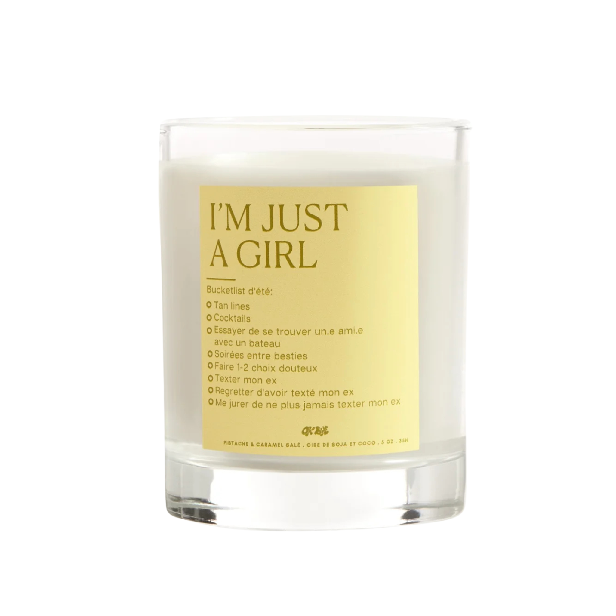 Chandelle Pistache & Caramel salé 5 oz - Ok Bye