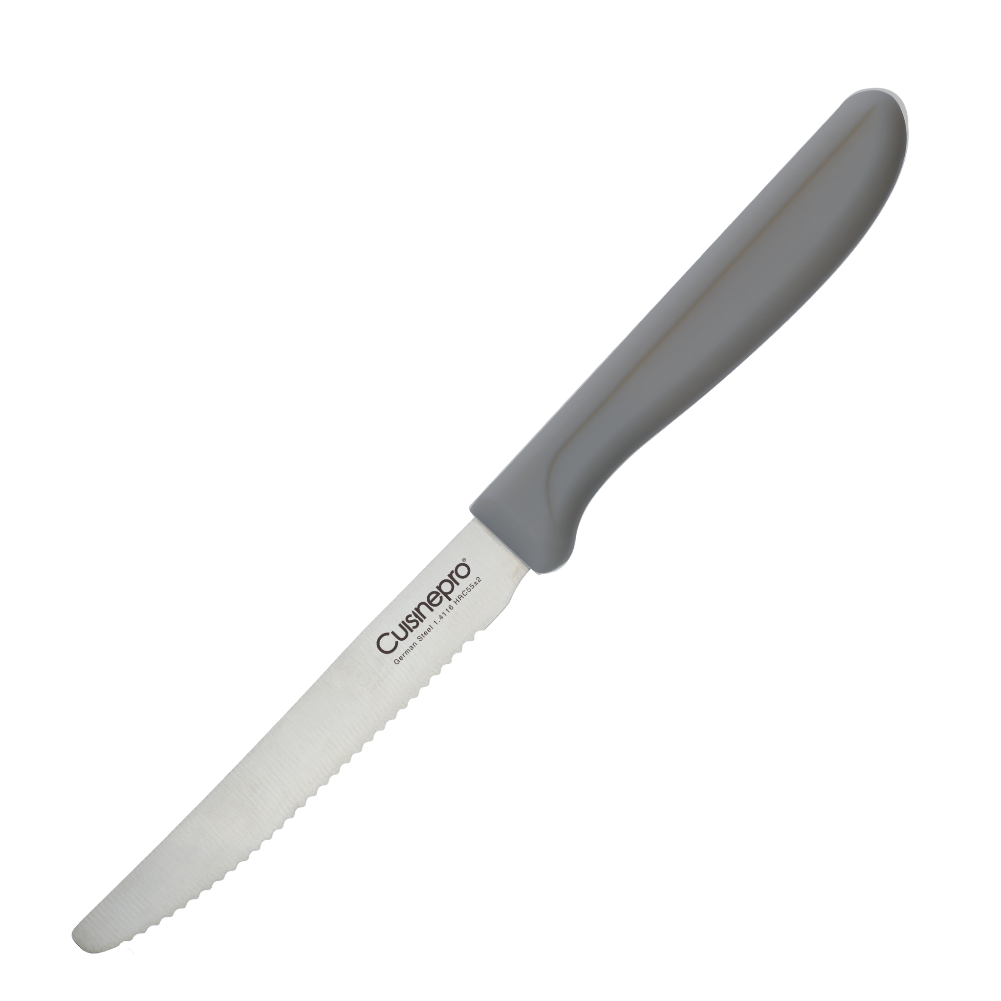 Couteau multiusage à pointe ronde 10 cm CLASSIC gris – Cuisine::pro®