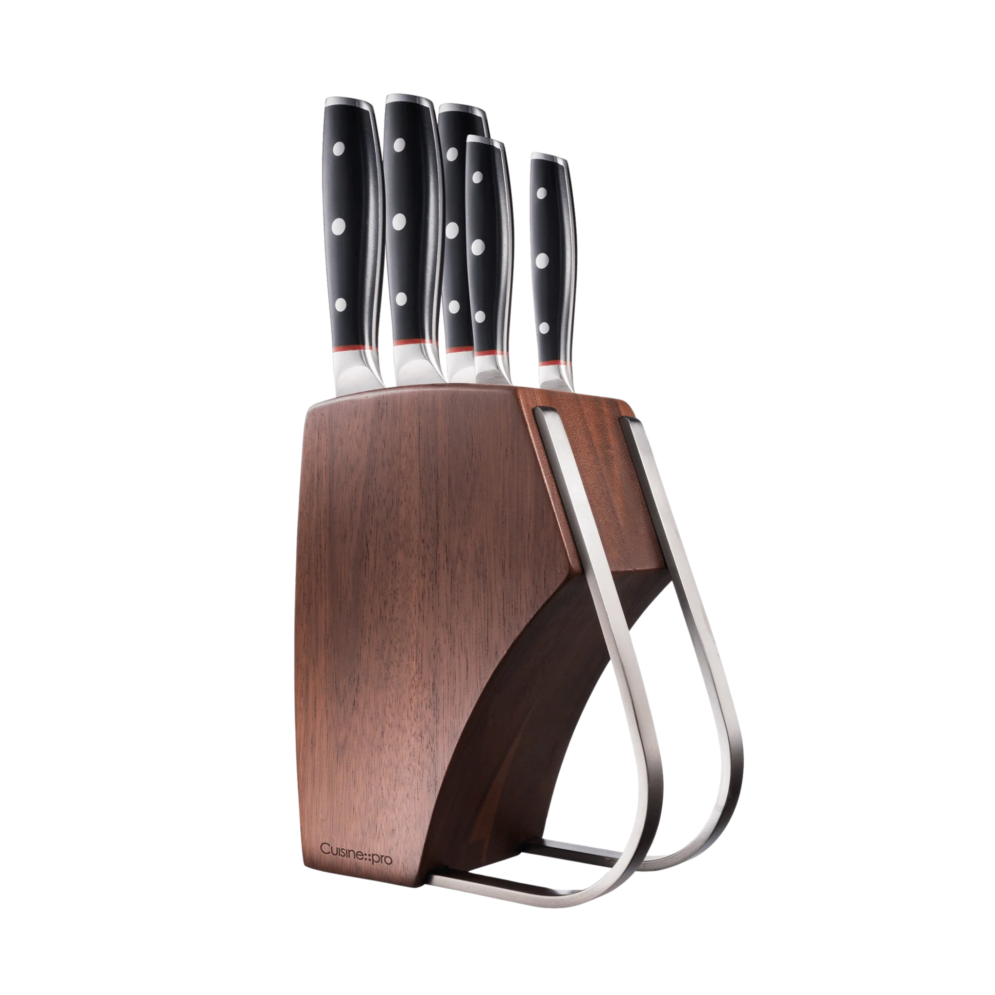 bloc de couteaux iconiX™ Holz Cuisine::pro® vue complète