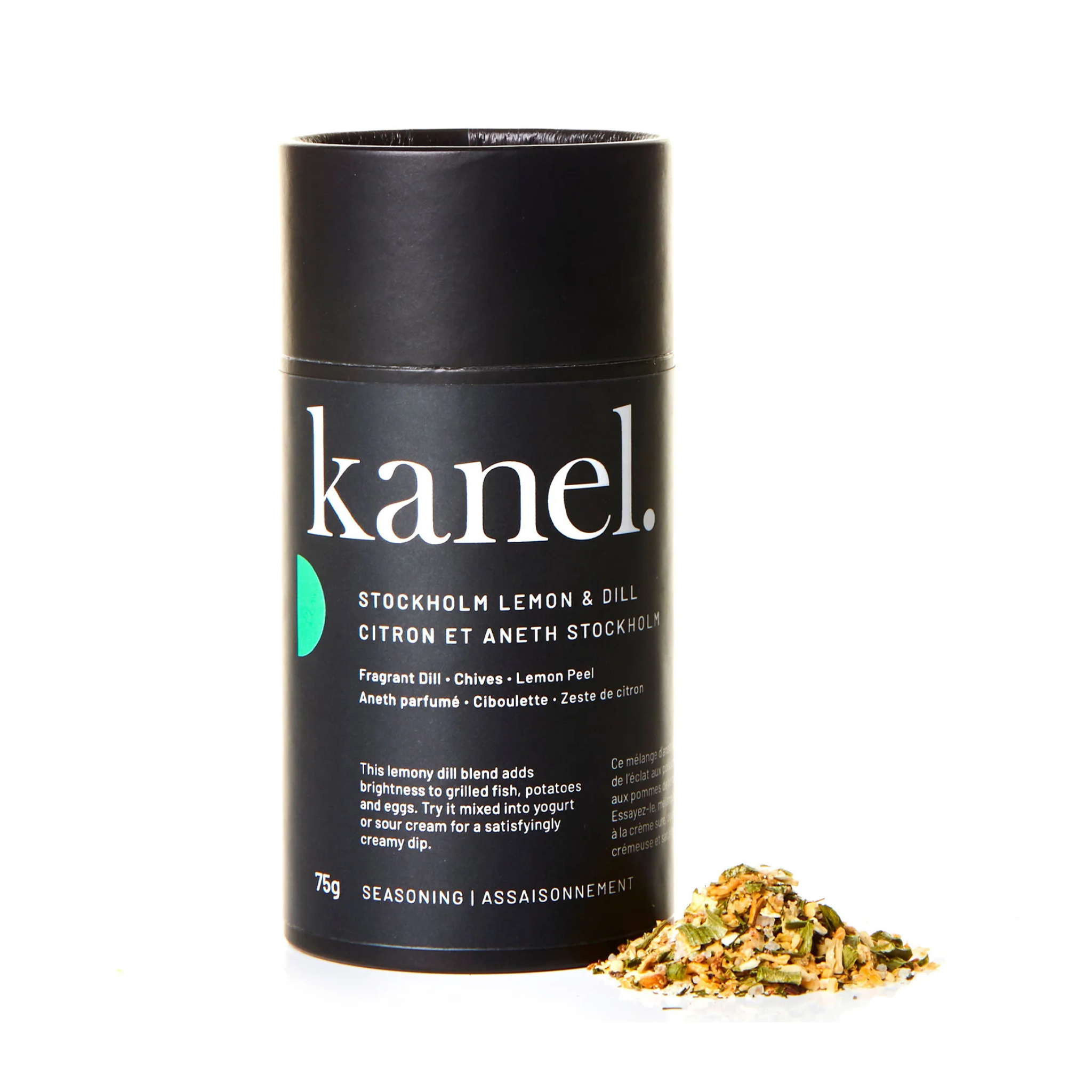 Lemon and dill seasoning Stockholm 75 g - Kanel
