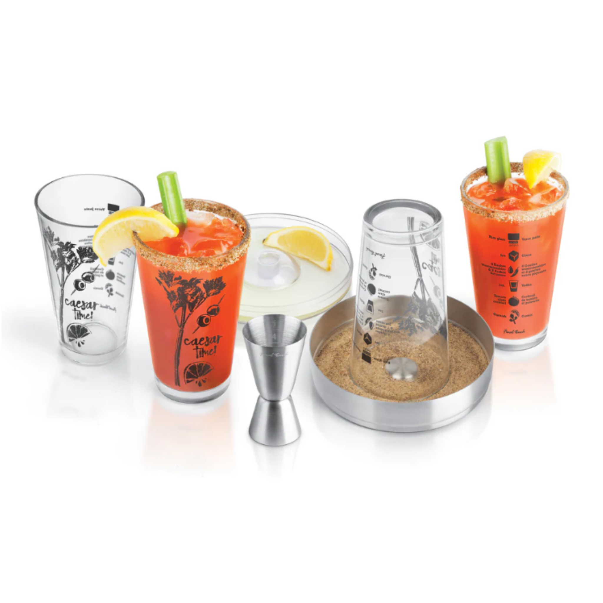 Ensemble à cocktails Caesar 7 pièces - Final Touch
