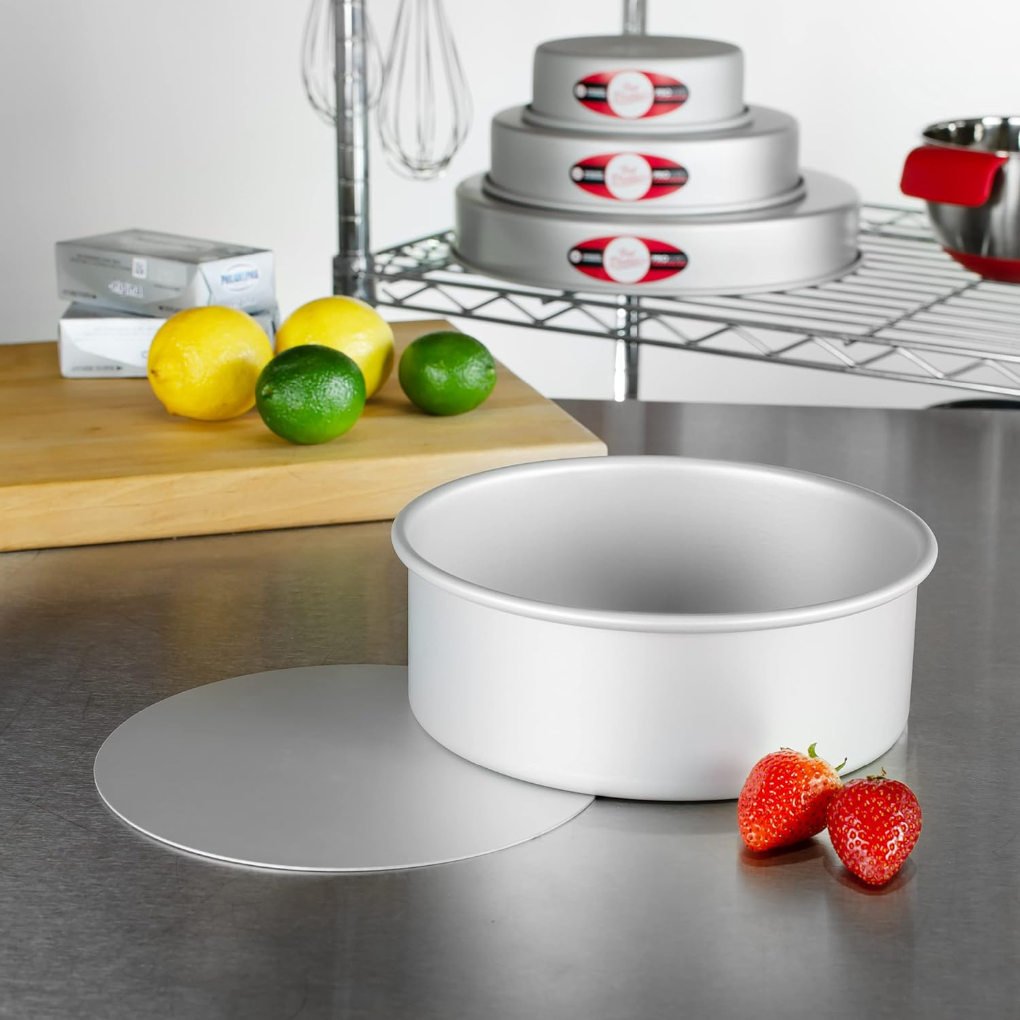 Moule à gâteau rond à fond amovible 20,3 cm – Fat Daddio’s