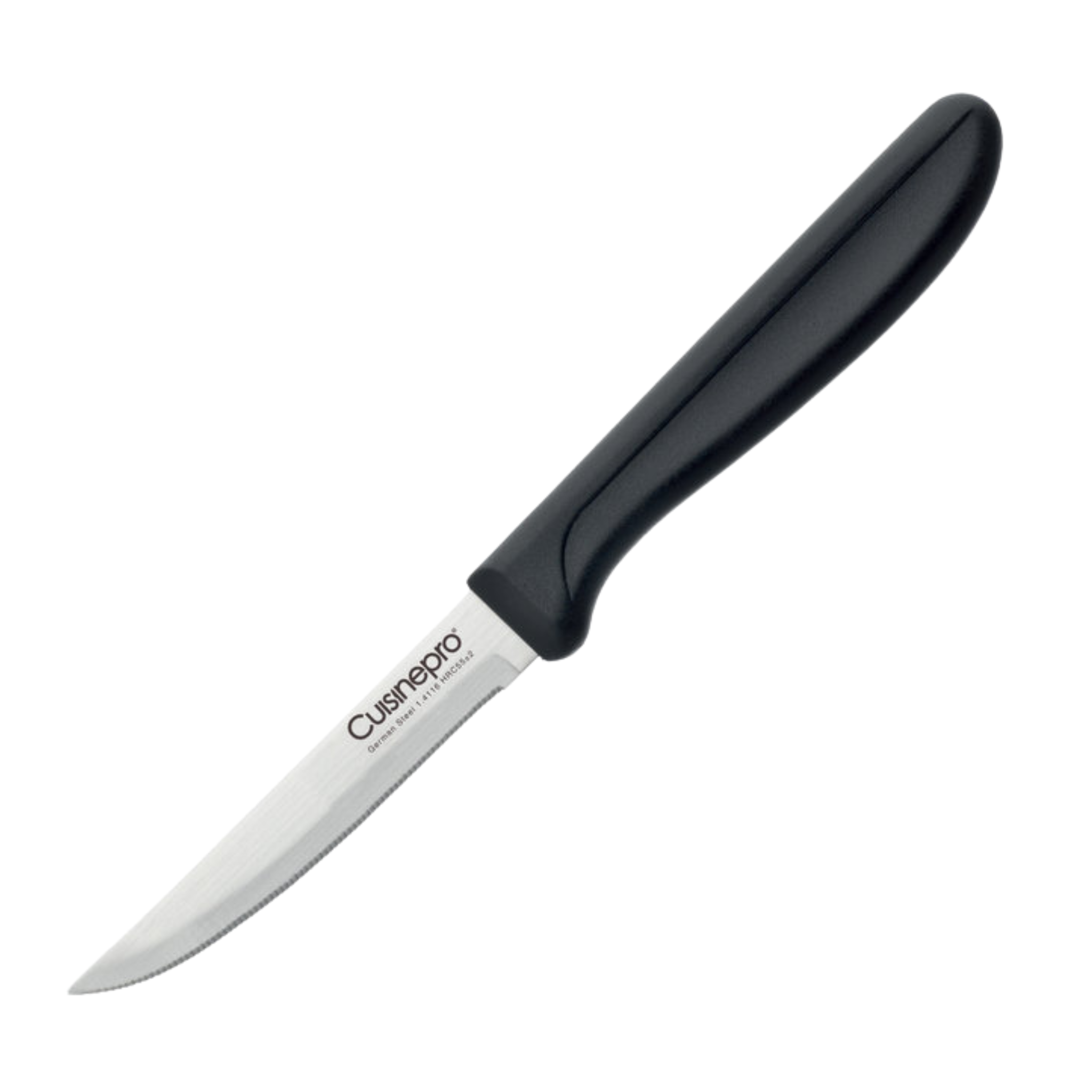 Couteau d’office dentelé 10 cm CLASSIC noir – Cuisine::pro®
