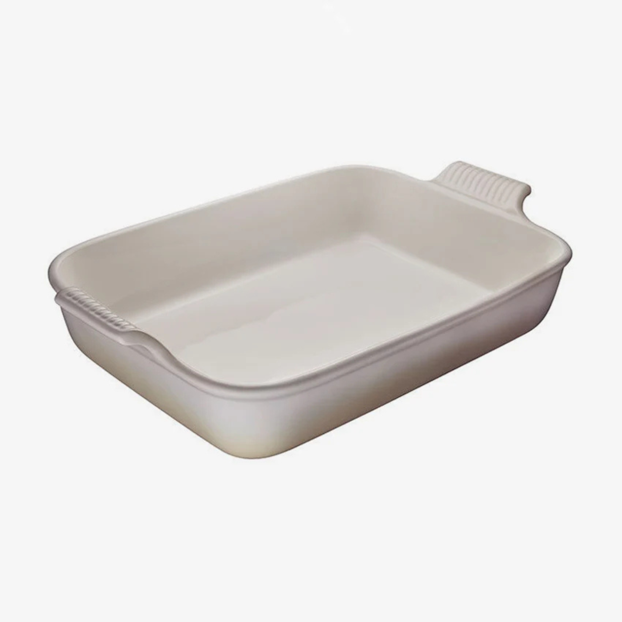 Plat rectangulaire en grès Héritage Meringue 3.8 L – Le Creuset