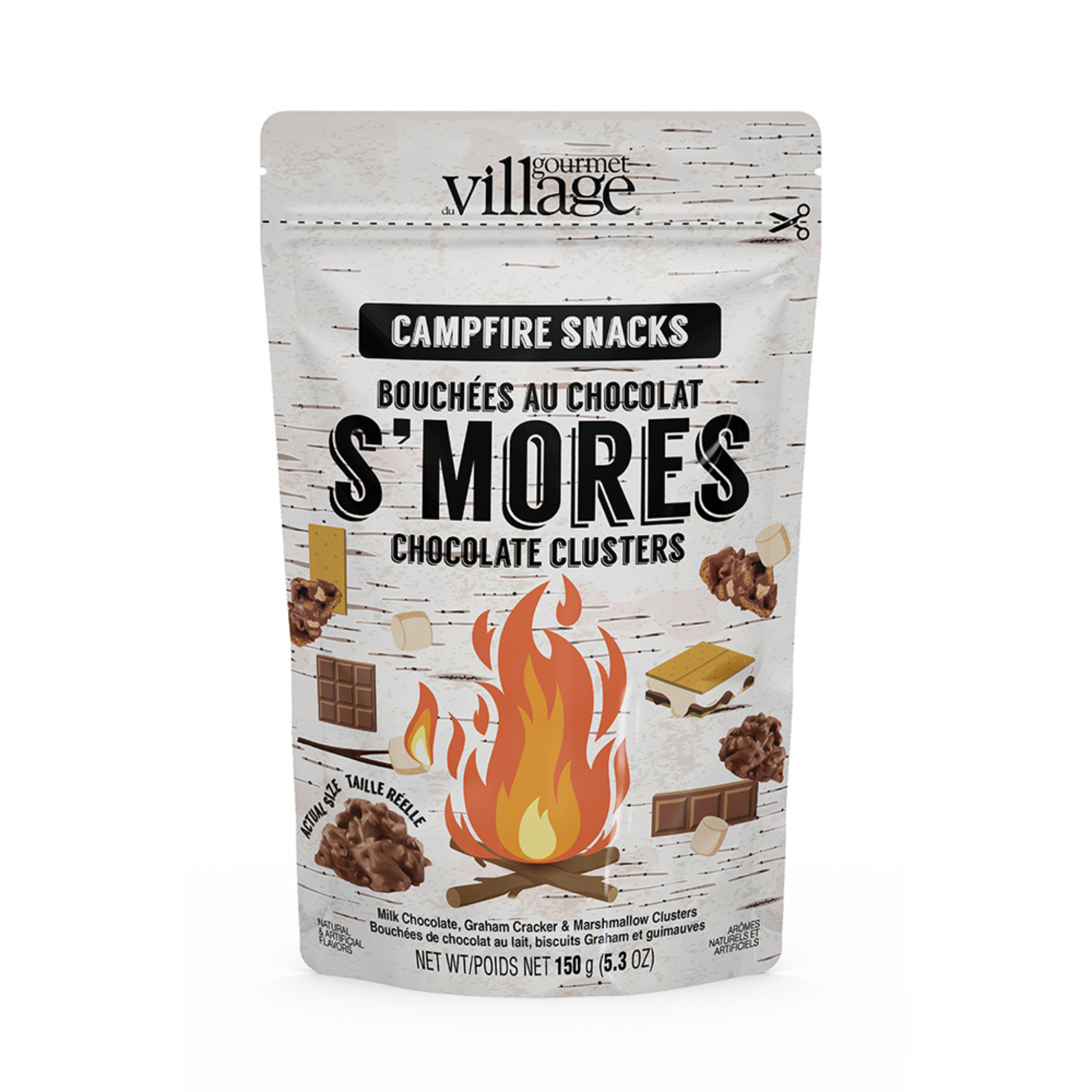 Bouchées au chocolat S’mores 150 g - Gourmet du Village