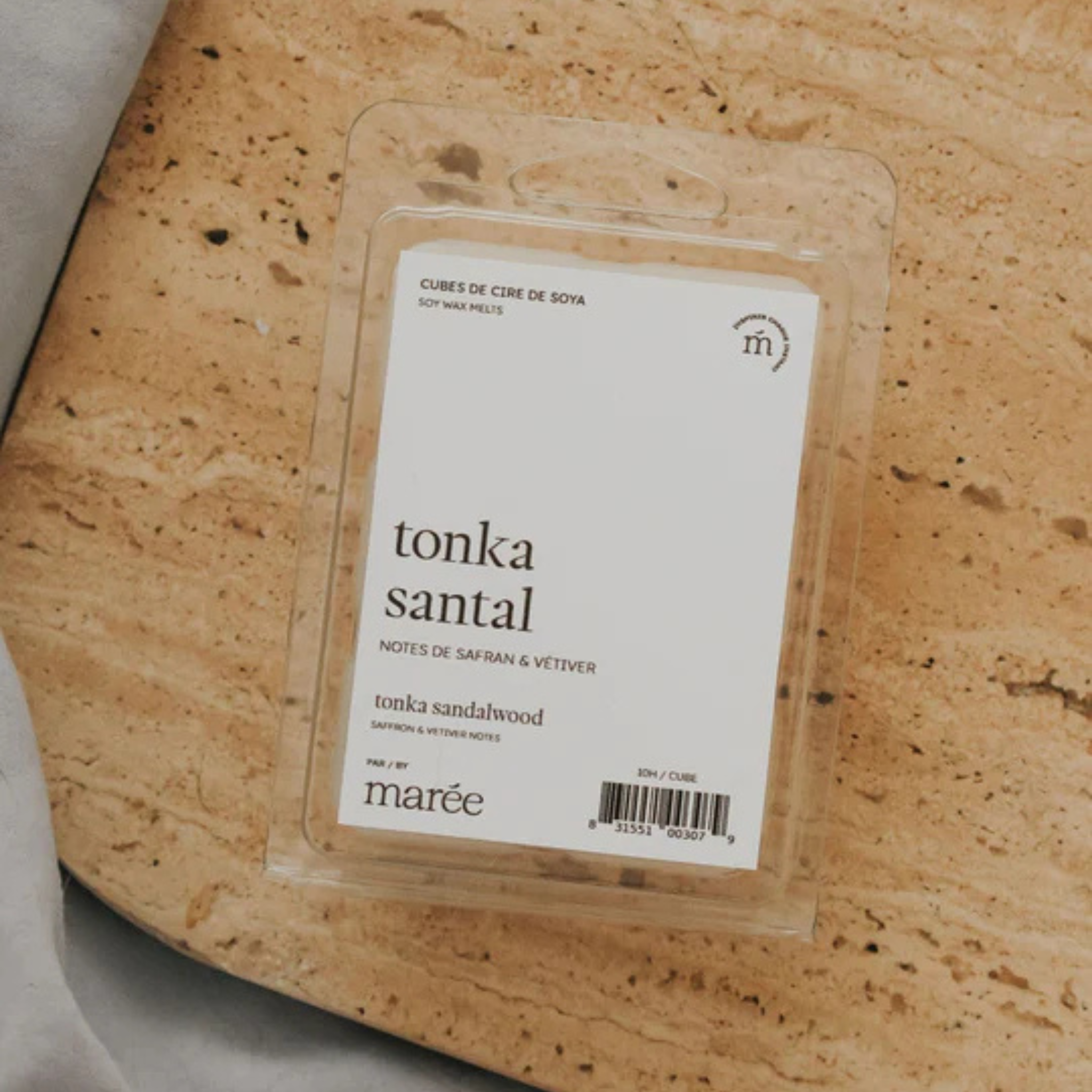 Tonka Sandalwood Soy Wax Melts for Diffuser 74 ml – Marée Chandelles